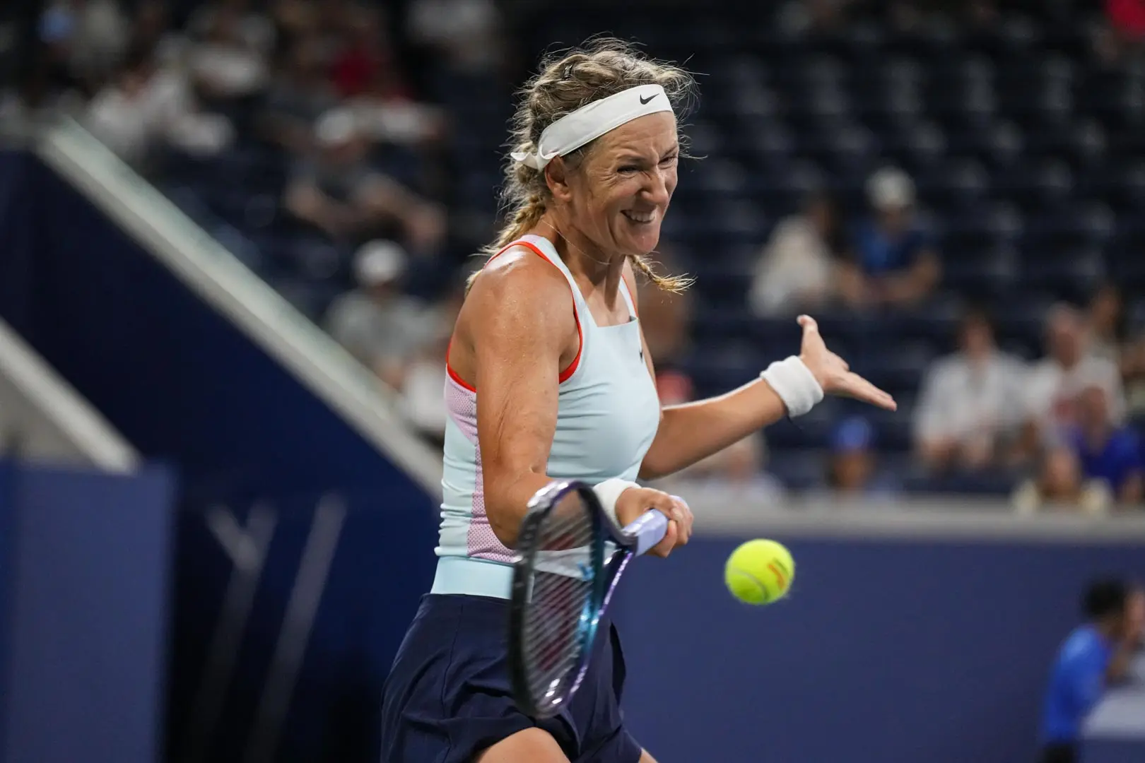 WATCH: Ukraine's Kostyuk doesn't shake hands with Belarusian Azarenka at US Open