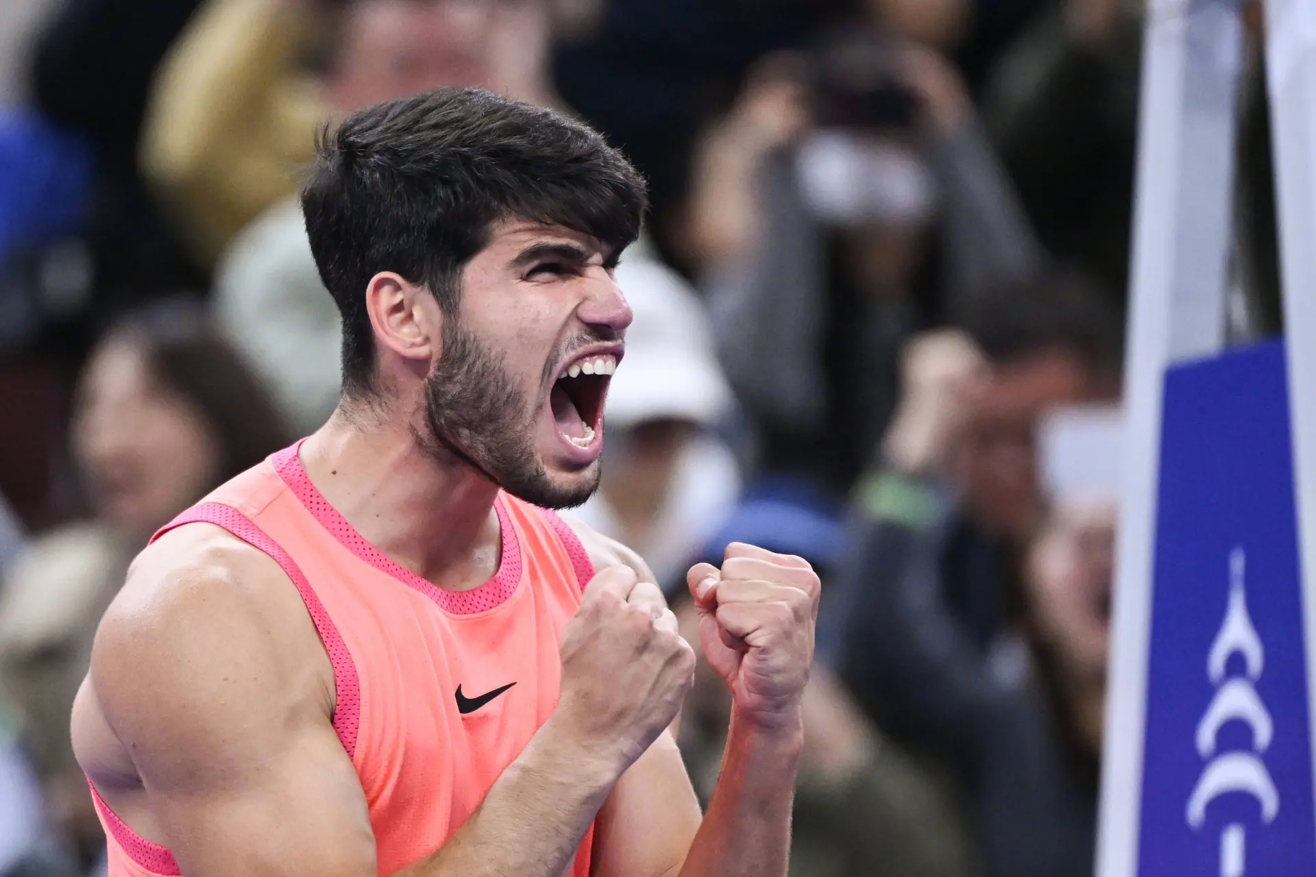 Alcaraz Gets His Revenge Against Monfils And Closes Up On Sinner Blockbuster In Shanghai