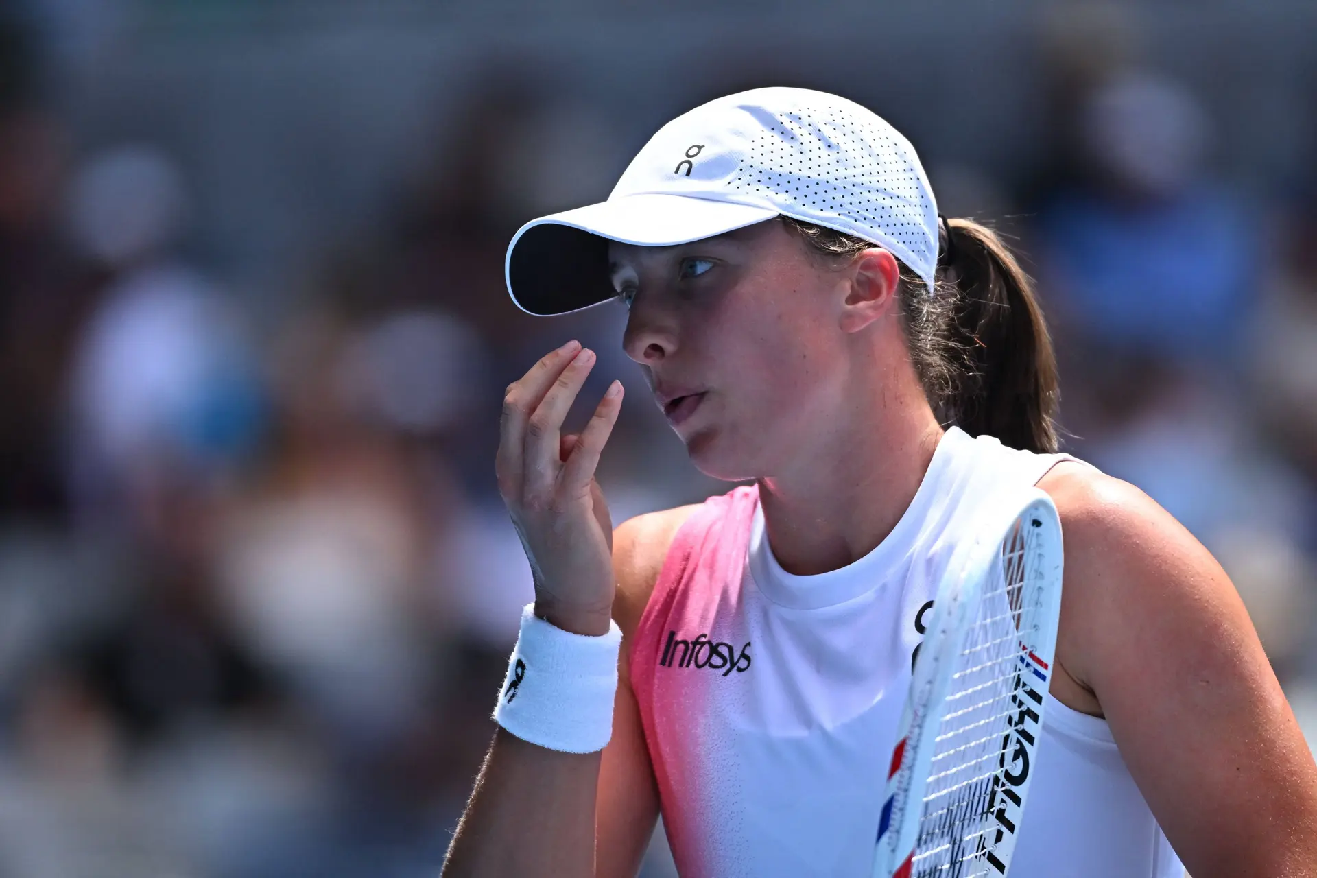 Iga Swiatek Releases Honest Statement After Almost Hitting Ball Boy In Indian Wells