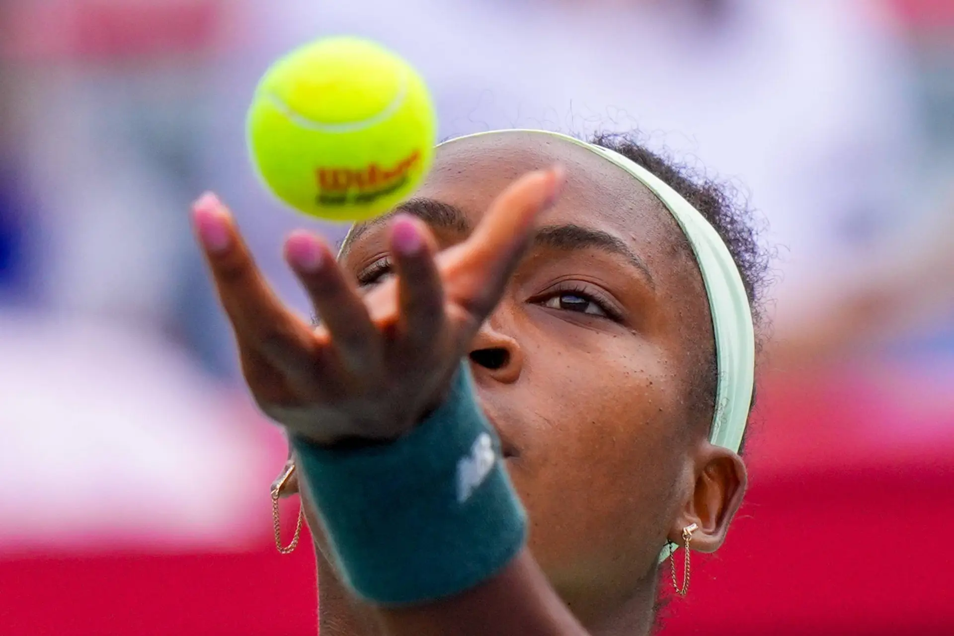 Coco Gauff insists serve 'on the way up' despite Anisimova hammering in Beijing