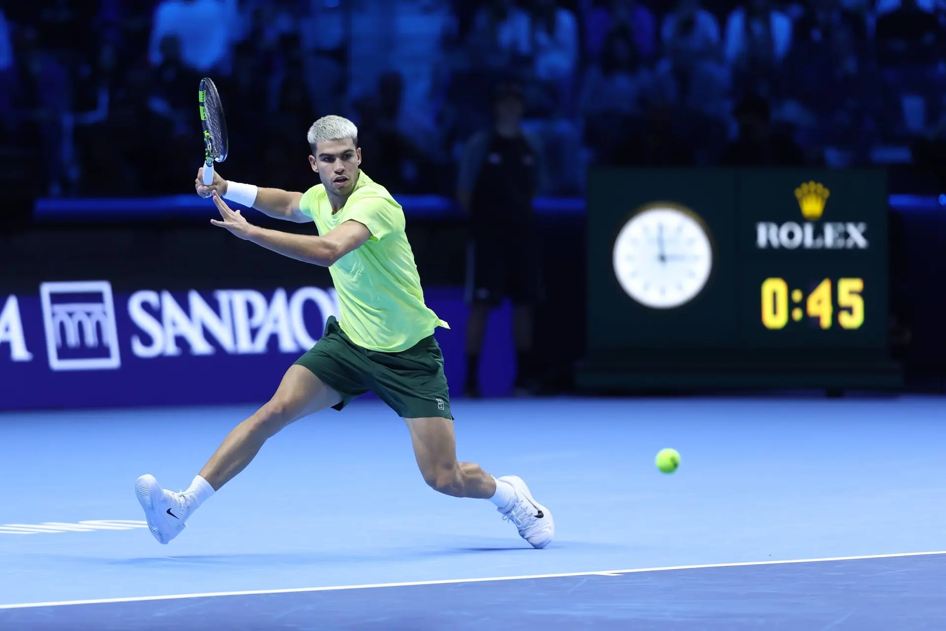 Carlos Alcaraz calls out 'fake news' after not introducing his new Nike logo at ATP Finals