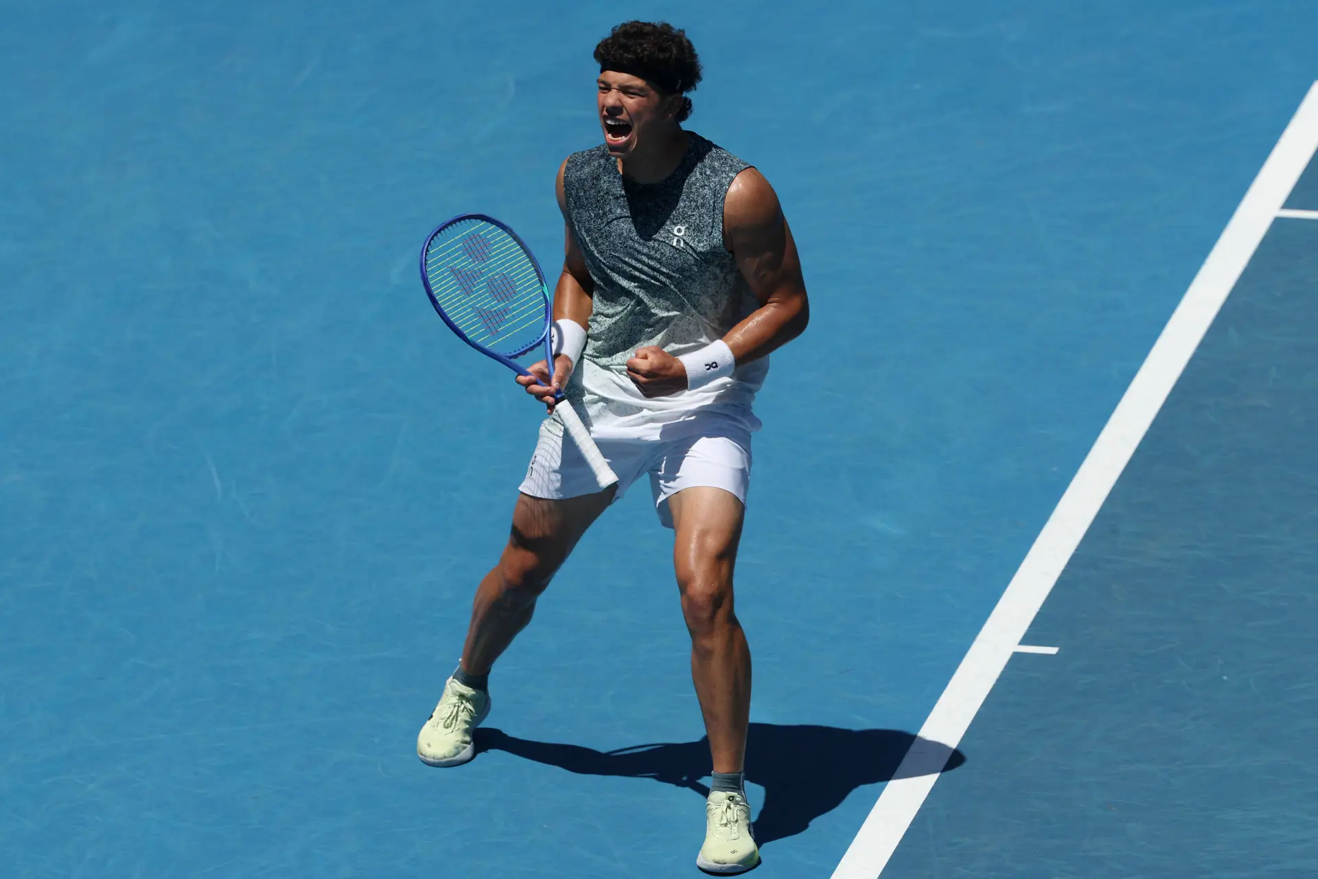 Ben Shelton denies hits back at claims over his controversial message at Australian Open