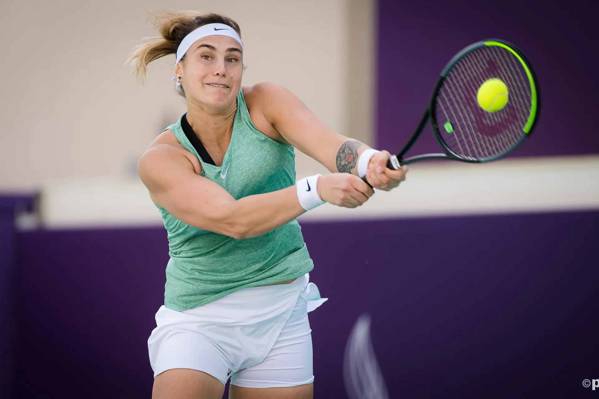 Tsurenko se retiró del partido contra Sabalenka en Indian Wells pocos minutos antes de que comenzara por "motivos personales".