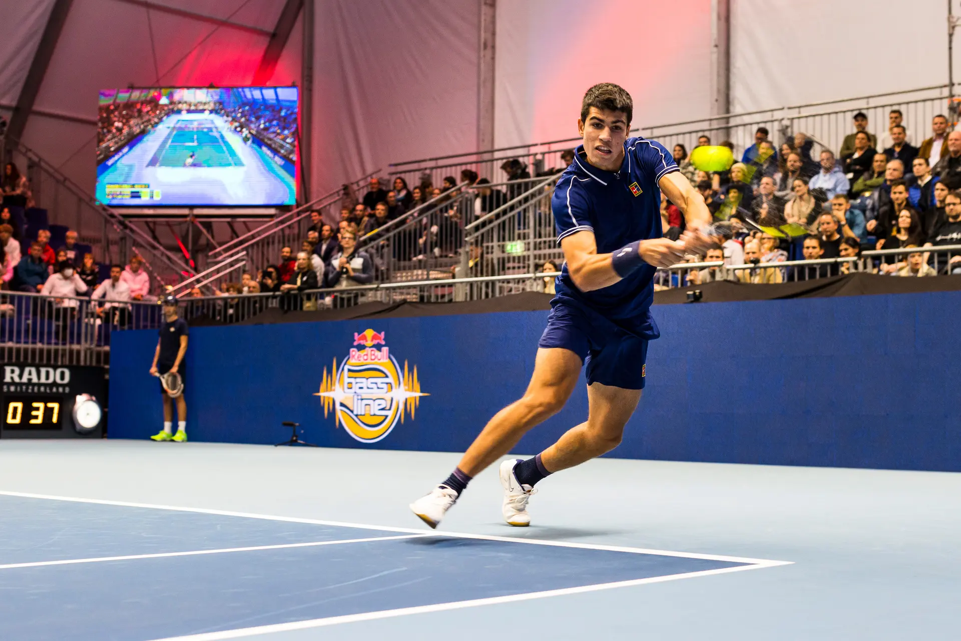 Carlos Alcaraz wins 2021 Red Bull Bassline over Tsitsipas