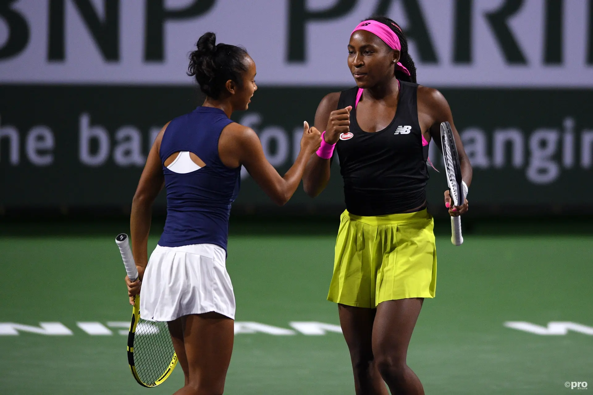 Gauff on last minute pairing with Fernandez after reaching Indian Wells Quarter-Finals: "I think I asked you Saturday"