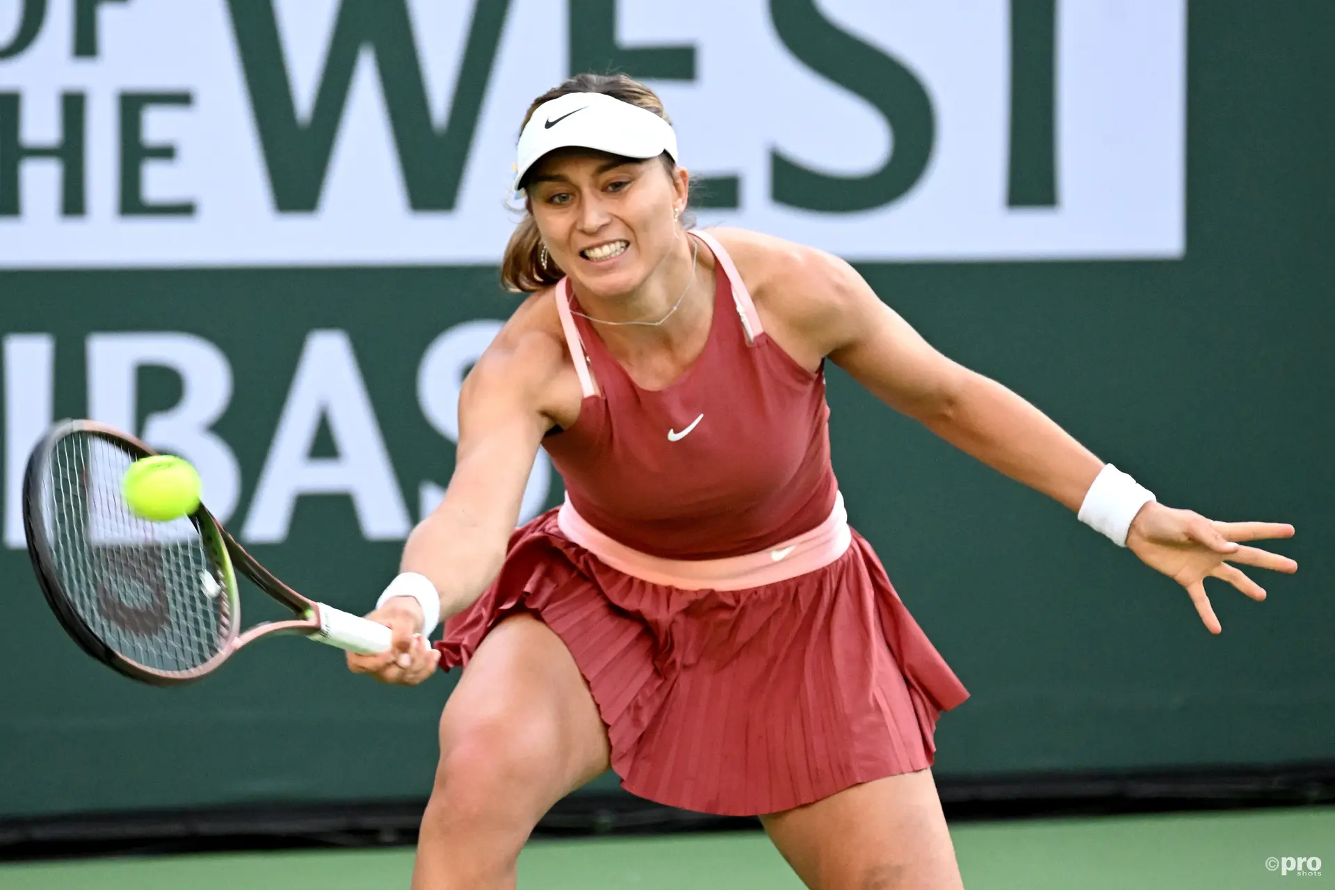 Paula Badosa da buena sensaciones en su debut en Indian Wells ante Nuria Párrizas