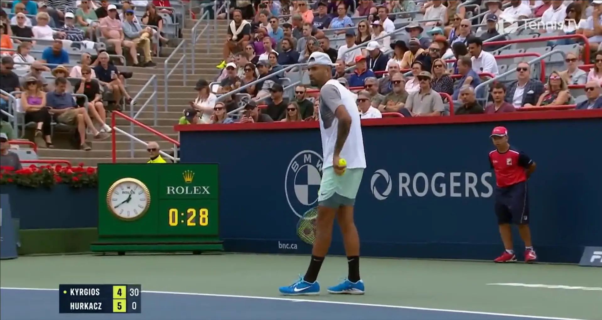 "I didn't feel the best, a bit worn out" - Kyrgios after battle with Fokina