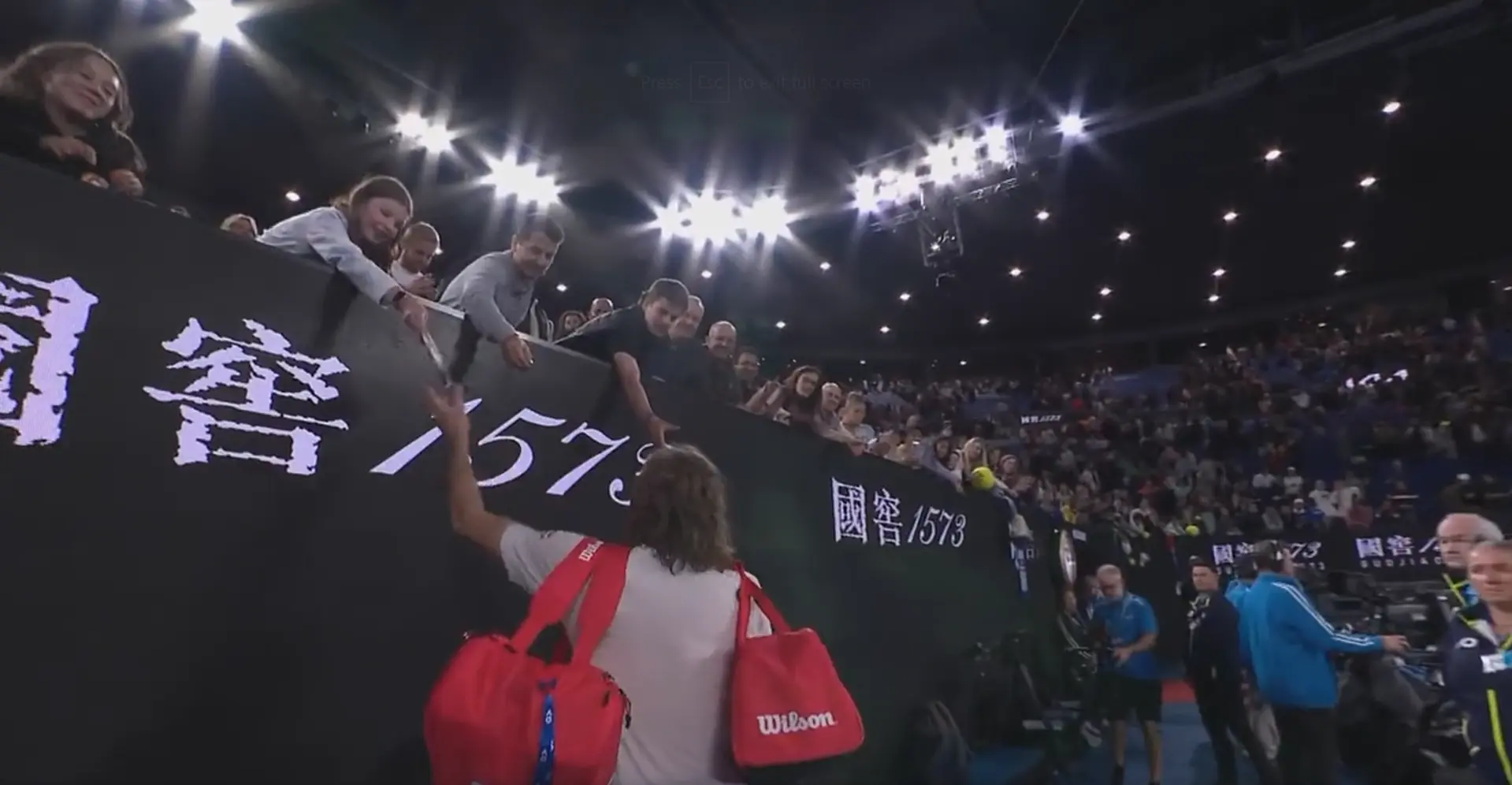 Tsitsipas has genius solution to signing autographs one by one after Australian Open win