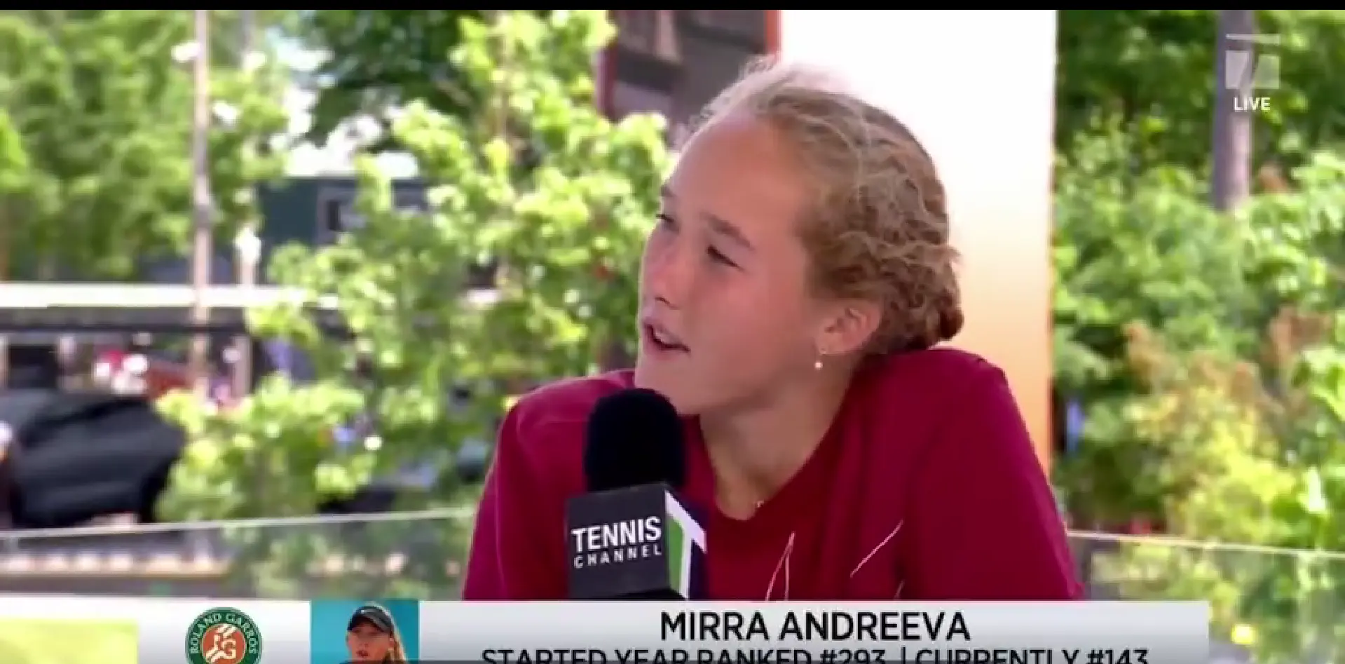 (VIDEO) Gauff joins Murray in Andreeva's beautiful faces after Roland Garros opener: "She's so nice, she came to me and said Hi I'm Coco"
