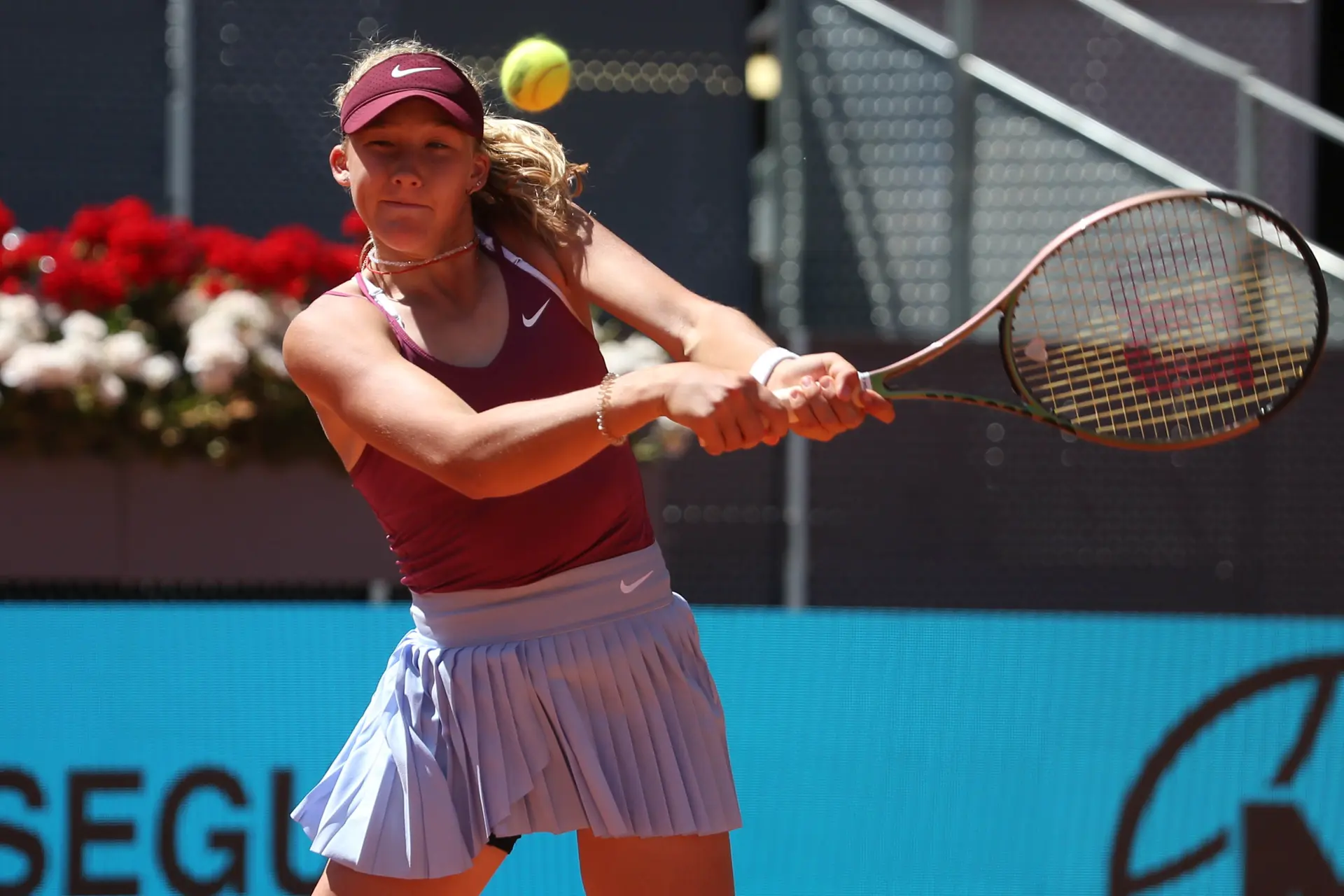 La novata Mirra Andreeva, entre las primeras ganadoras de la fase previa de Roland Garros
