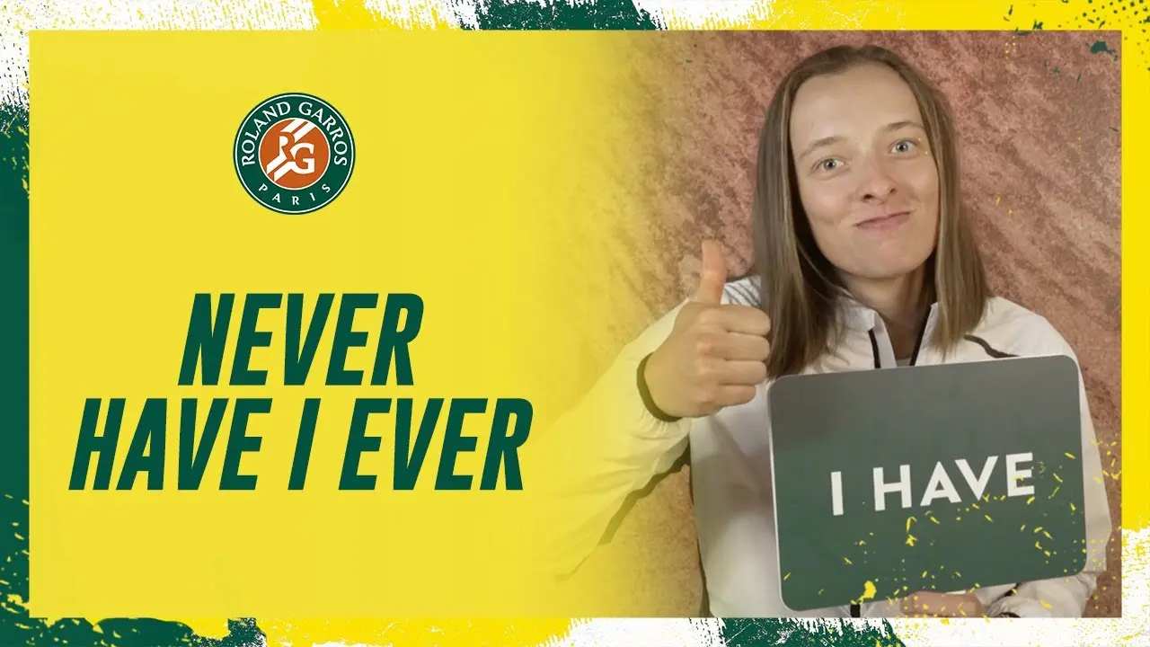 (VIDEO) Djokovic, Sabalenka, Swiatek und Rybakina spielen u.a. Never Have I Ever