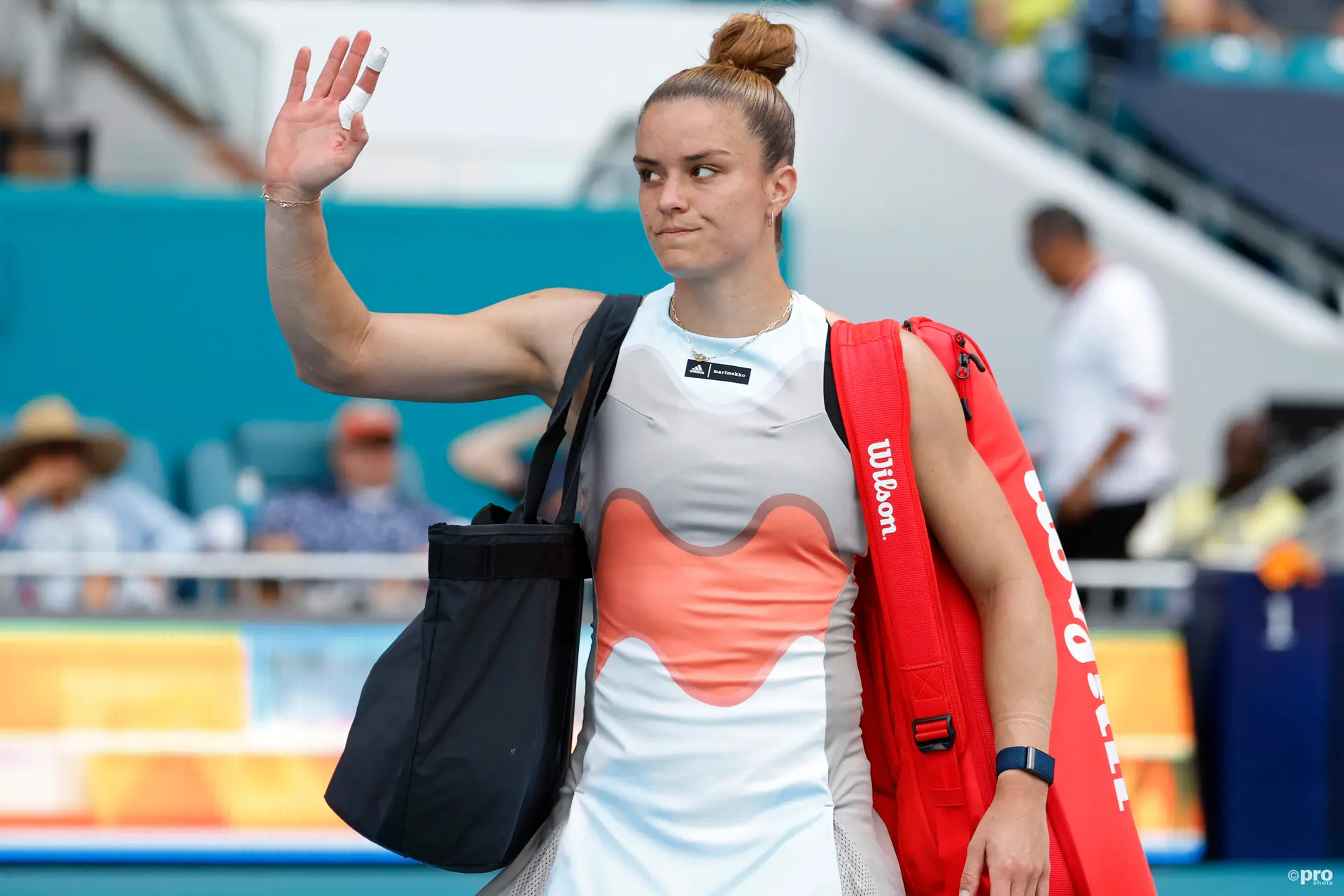 Maria Sakkari kämpft weiter und muss sich in Nottingham früh geschlagen geben