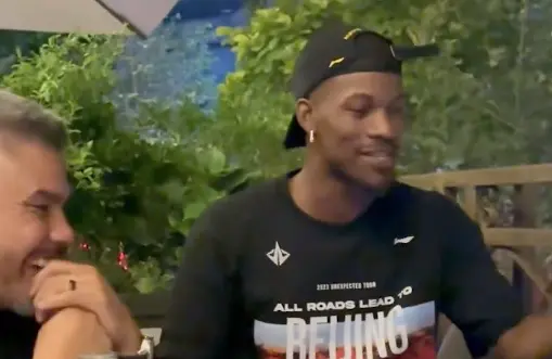 VIDEO: NBA star Jimmy Butler goes mental cheering on Carlos Alcaraz from China
