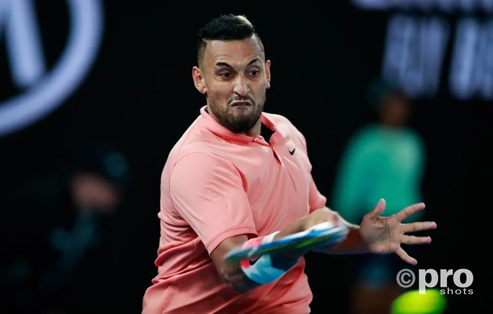 "Ich bin mir nicht sicher, ob sein Handgelenk, sein Knie oder seine Tätowierung ihn zu sehr schmerzen": Jimmy Arias spottet über Kyrgios' Kommentare zum vorzeitigen Rücktritt