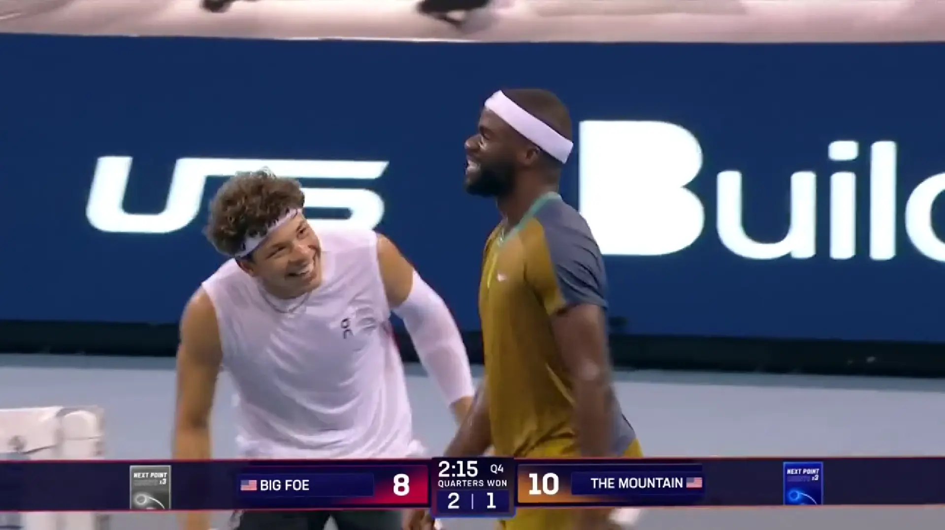 (VIDEO) A miracle from the mountain: Shelton produces miraculous winner against Tiafoe at Ultimate Tennis Showdown in Los Angeles