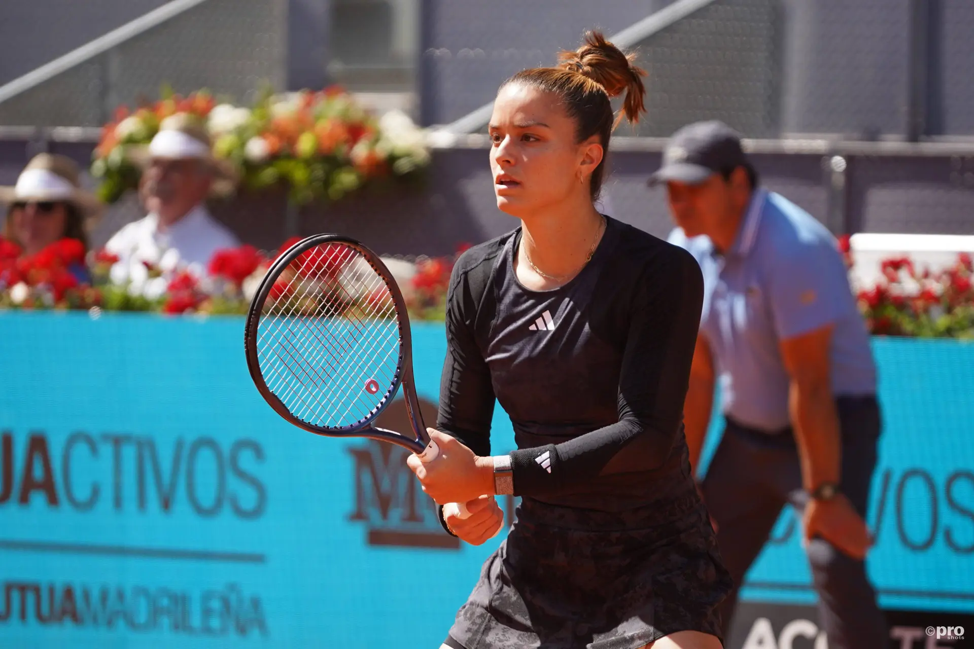 Sakari: "Sé que jugaste con mi madre, sé que fuiste mucho mejor que ella, gracias Gabriela Sabatini"