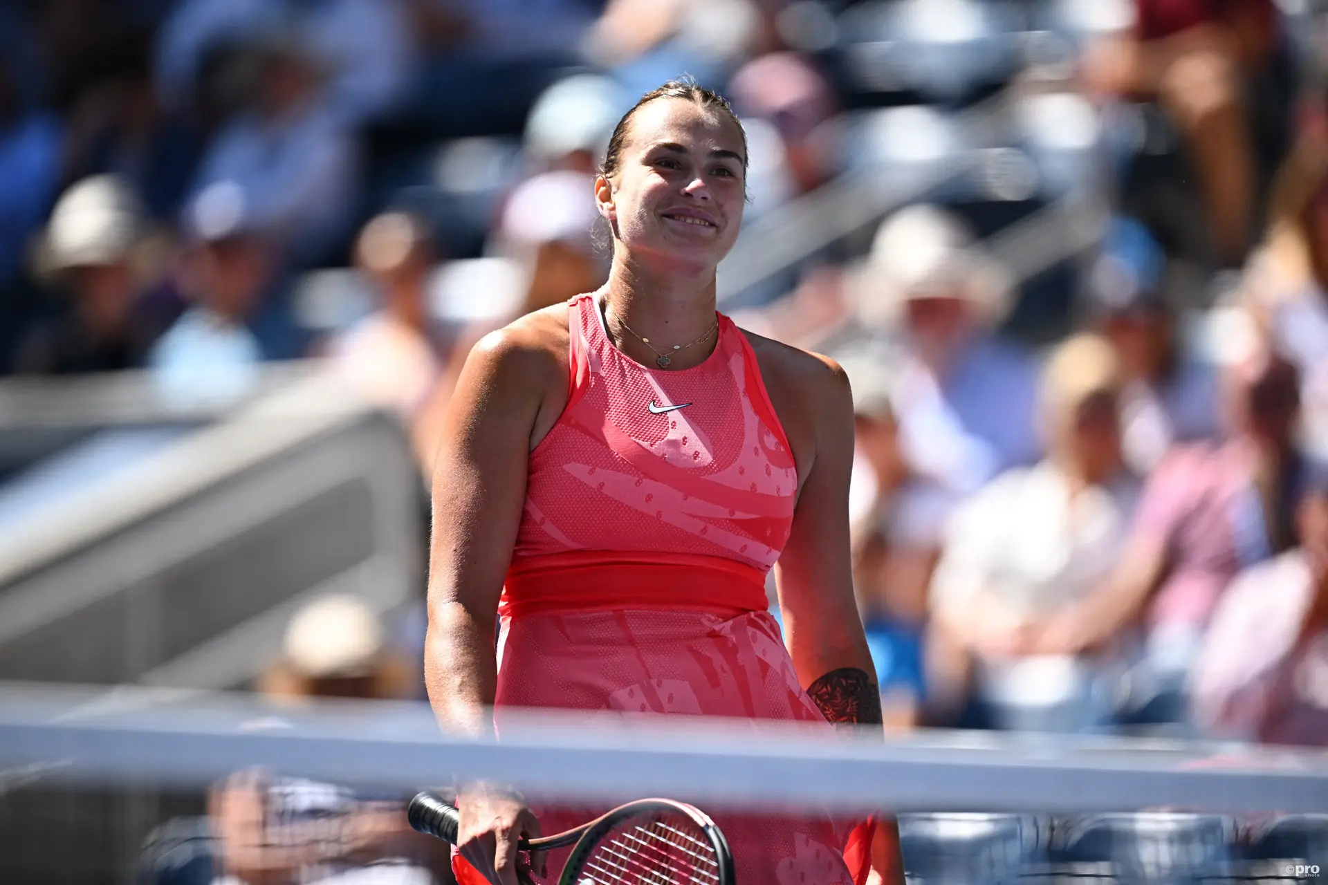(VIDEO) Sabalenka: "Vou mesmo beber um copo", mas não está muito chateada com a final do US Open