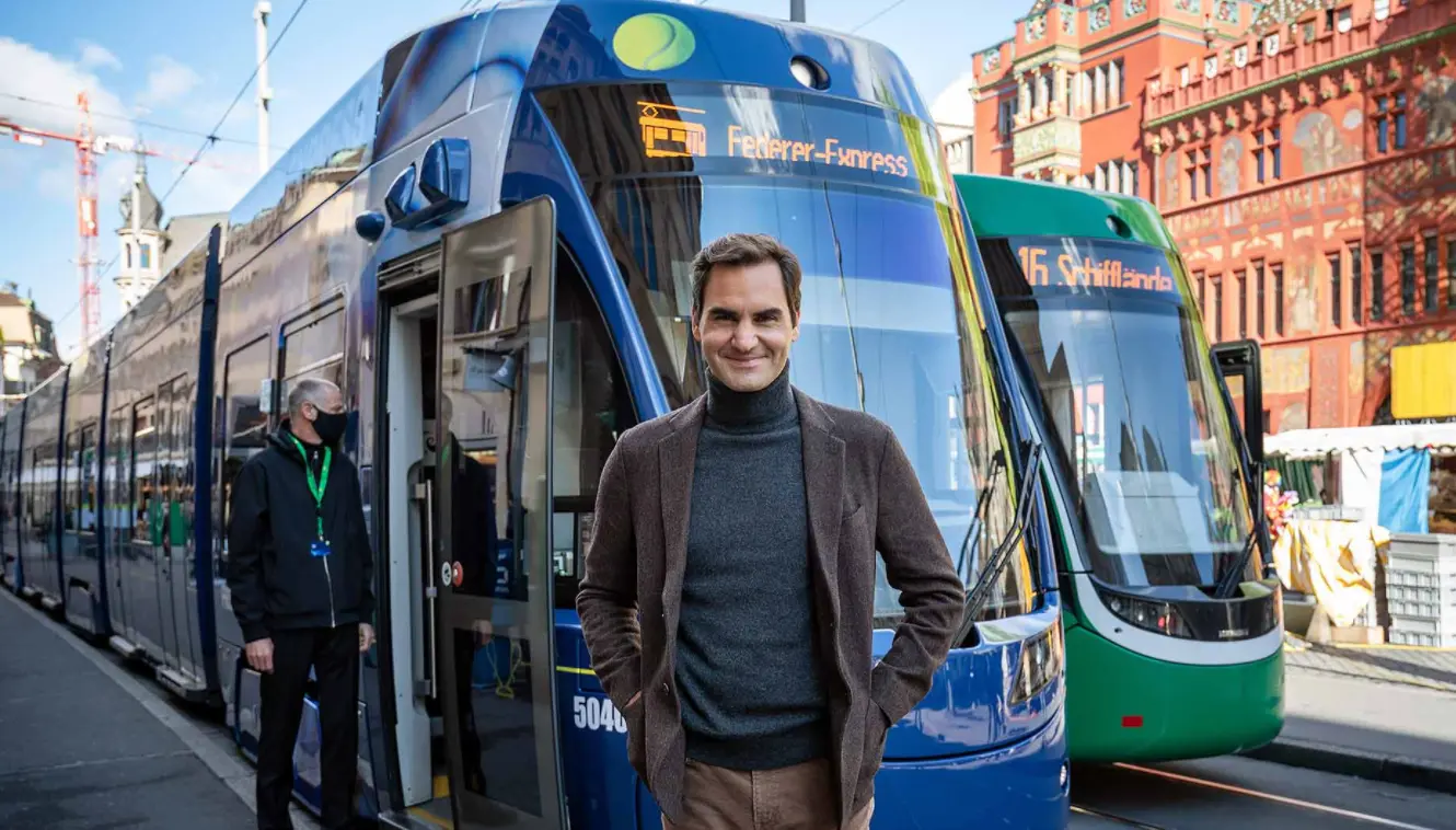 Roger Federer regressa a casa para uma grande receção no Sporthilfe Super10Kampf