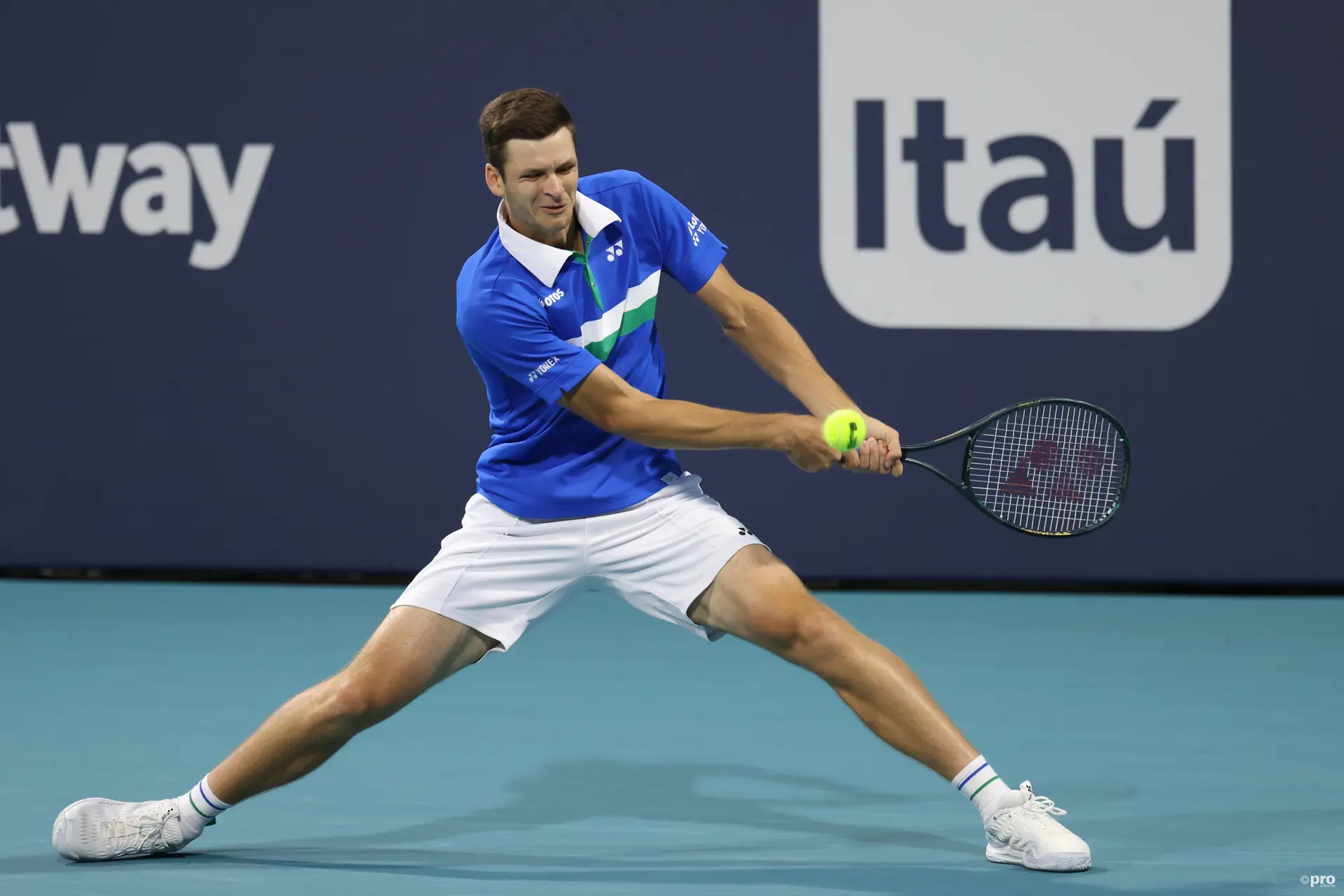 Heldenhafter Hurkacz: Pole führt Spieler an, die in der ATP Saison 2023 mehr als 500 Asse serviert haben - eine Klasse für sich