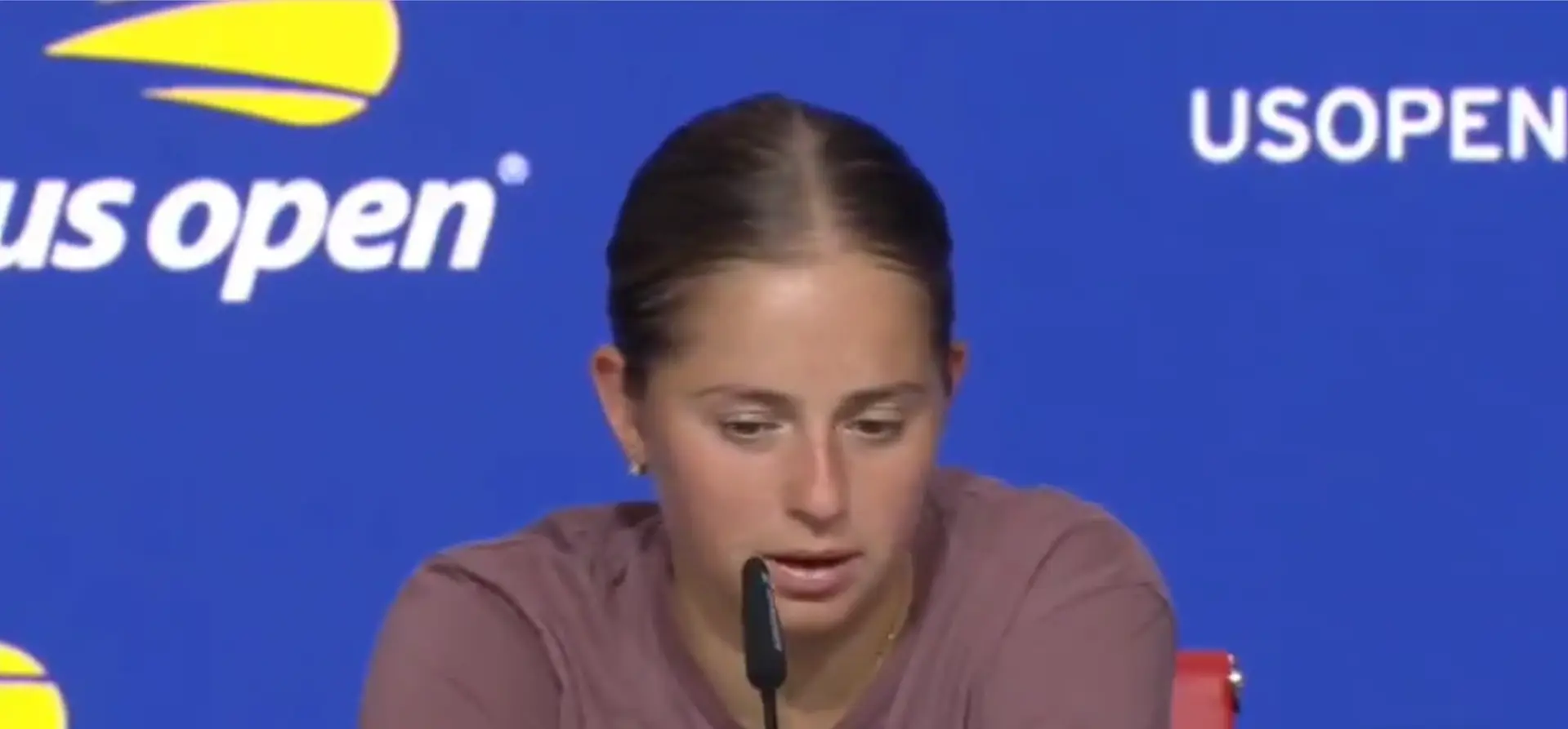 Ostapenko cree que la programación se hizo para favorecer a Gauff en el US Open: "Sentí que no me había recuperado de aquella noche"