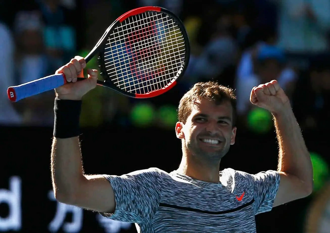 "Wir müssen wieder eine unserer Online-Sitzungen machen": Grigor Dimitrovs witzige Reaktion darauf, dass Venus Williams ihn auf der Tour "heiß" genannt hat