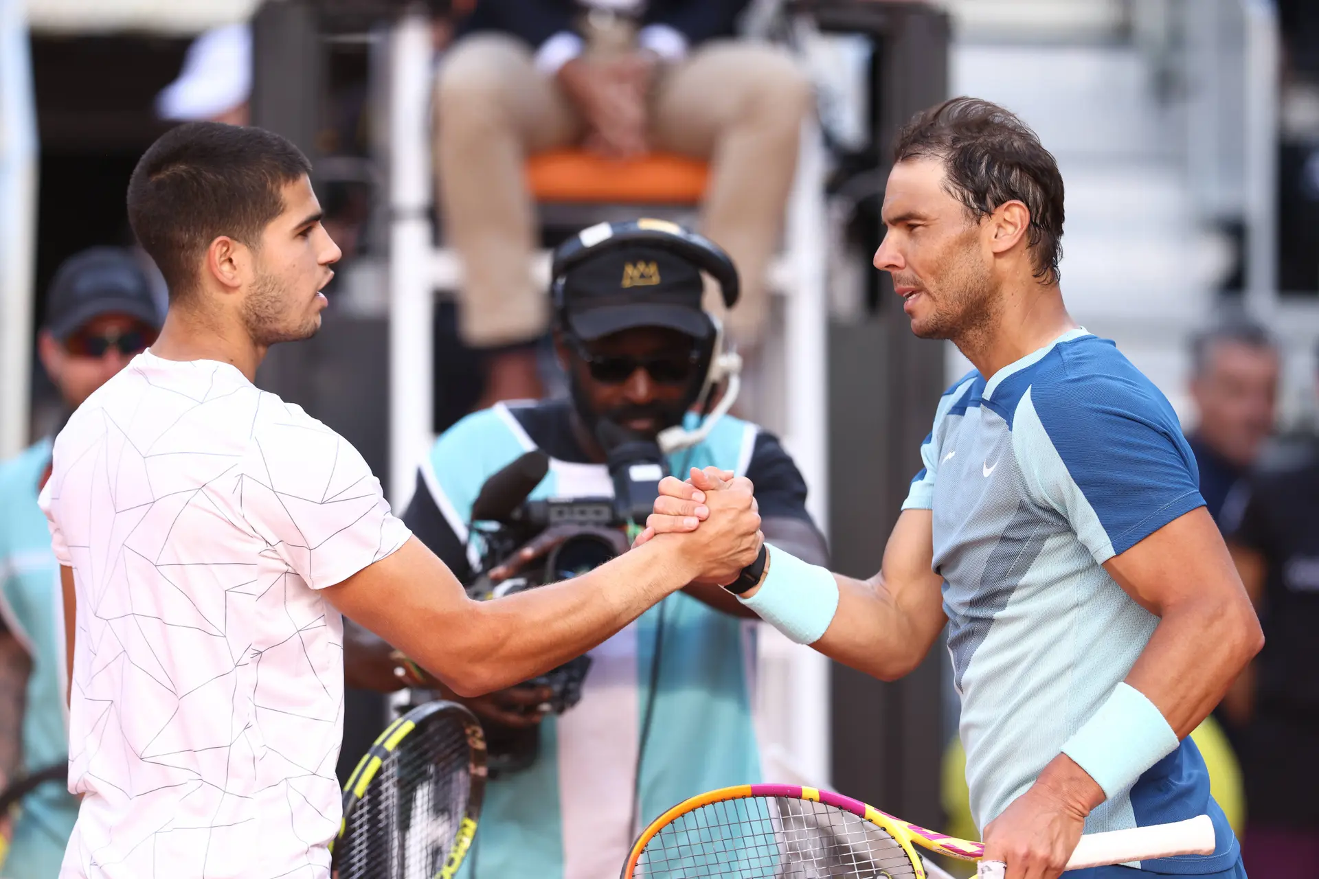 Erstes Aufeinandertreffen von Rafael Nadal und Carlos Alcaraz im Tennis: Exhibition in Las Vegas exklusiv live auf Netflix