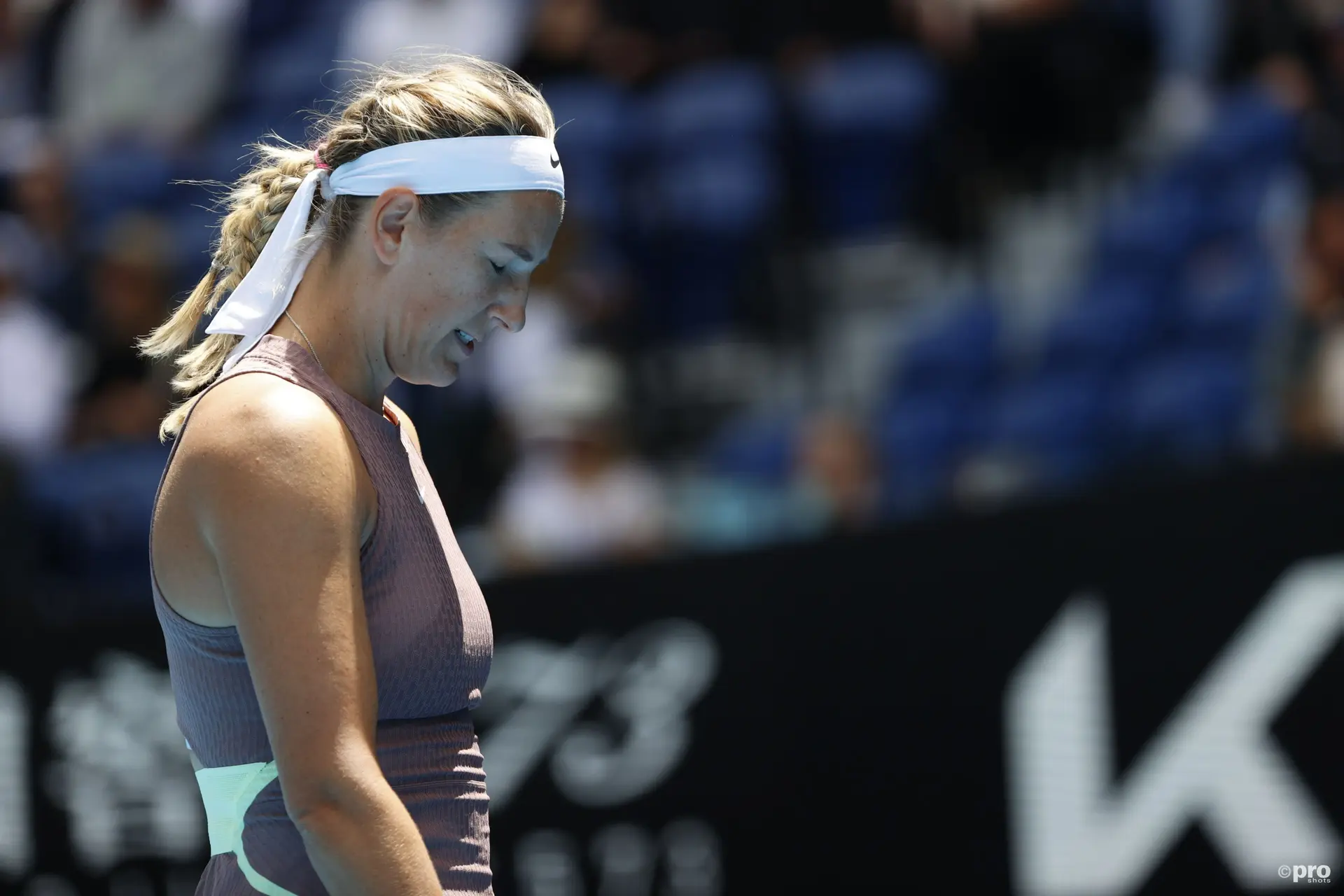 Victoria Azarenka refuses to answer question surrounding pressure facing Ukrainian at Australian Open after Yastremska exit