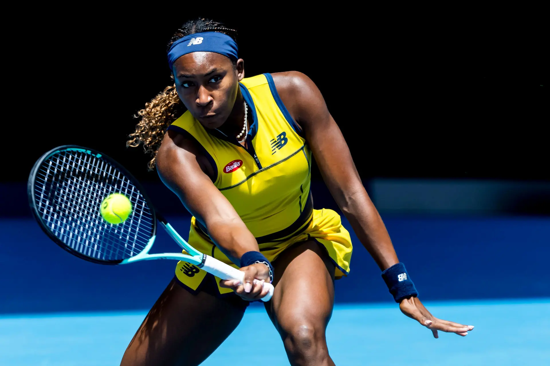 Coco GAUFF pasa el rodillo ante la argentina Nadia PODOROSKA en su debut en el Miami Open 2024