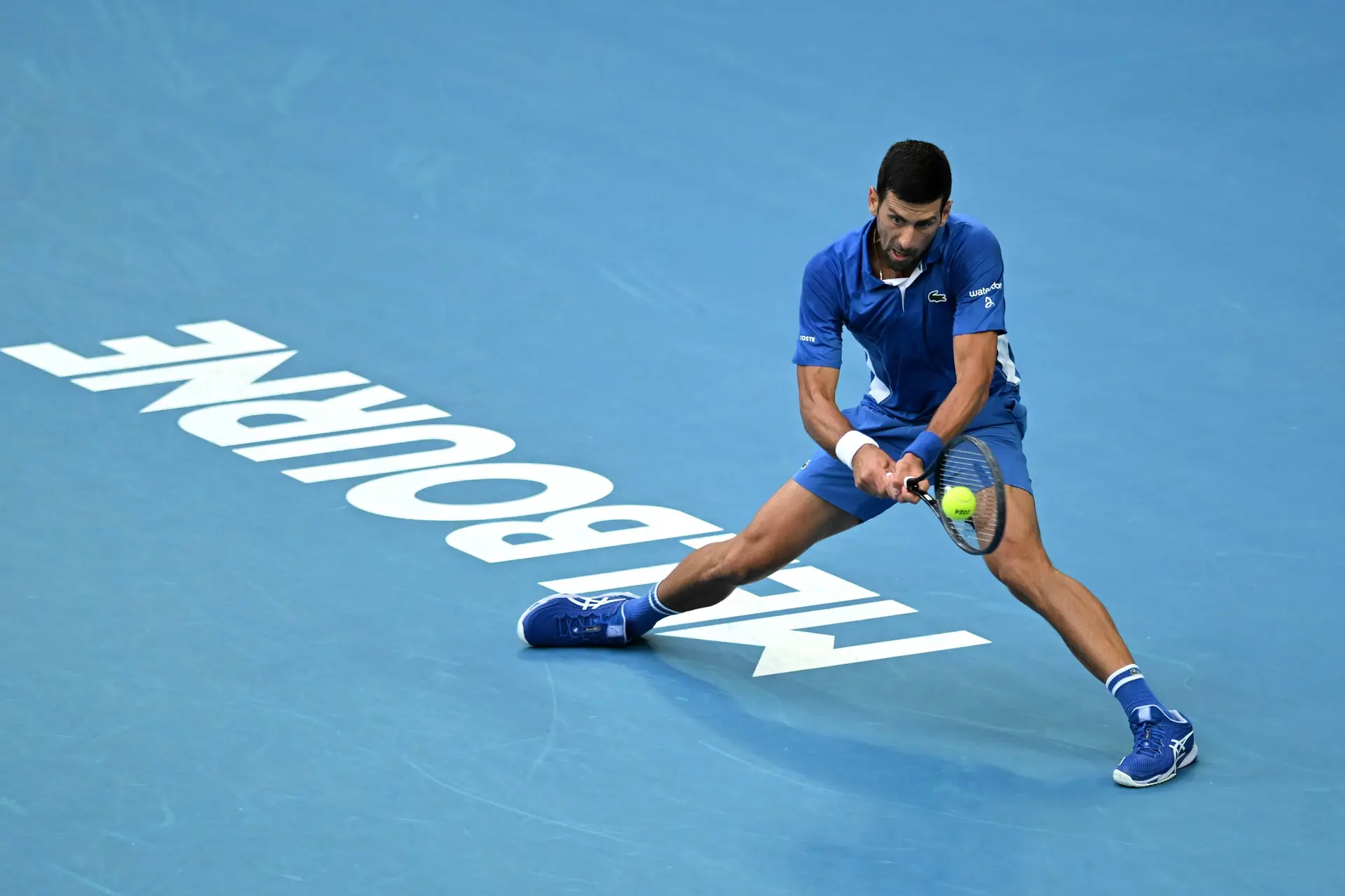Djokovic acknowledged that he wanted Mannarino to win a game: "I was looking forward to losing that first one in the third set"