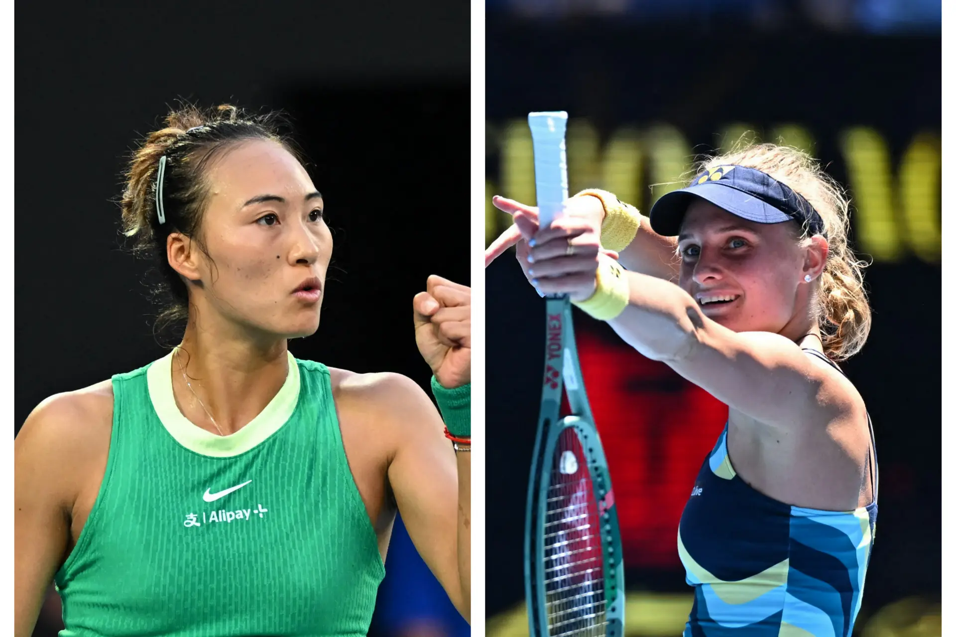 ANTEVISÃO e PREVISÃO | Meias-finais do Open da Austrália de 2024: Qinwen ZHENG, do top 10, enfrenta qualifier Dayana YASTREMSKA pela primeira vaga na final