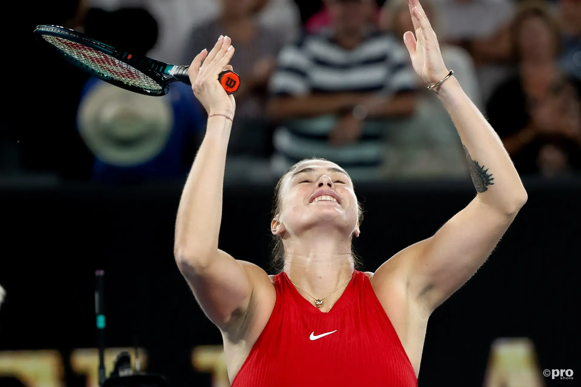 Presidente da Bielorrússia, Alexander Lukashenko, felicita  Aryna Sabalenka