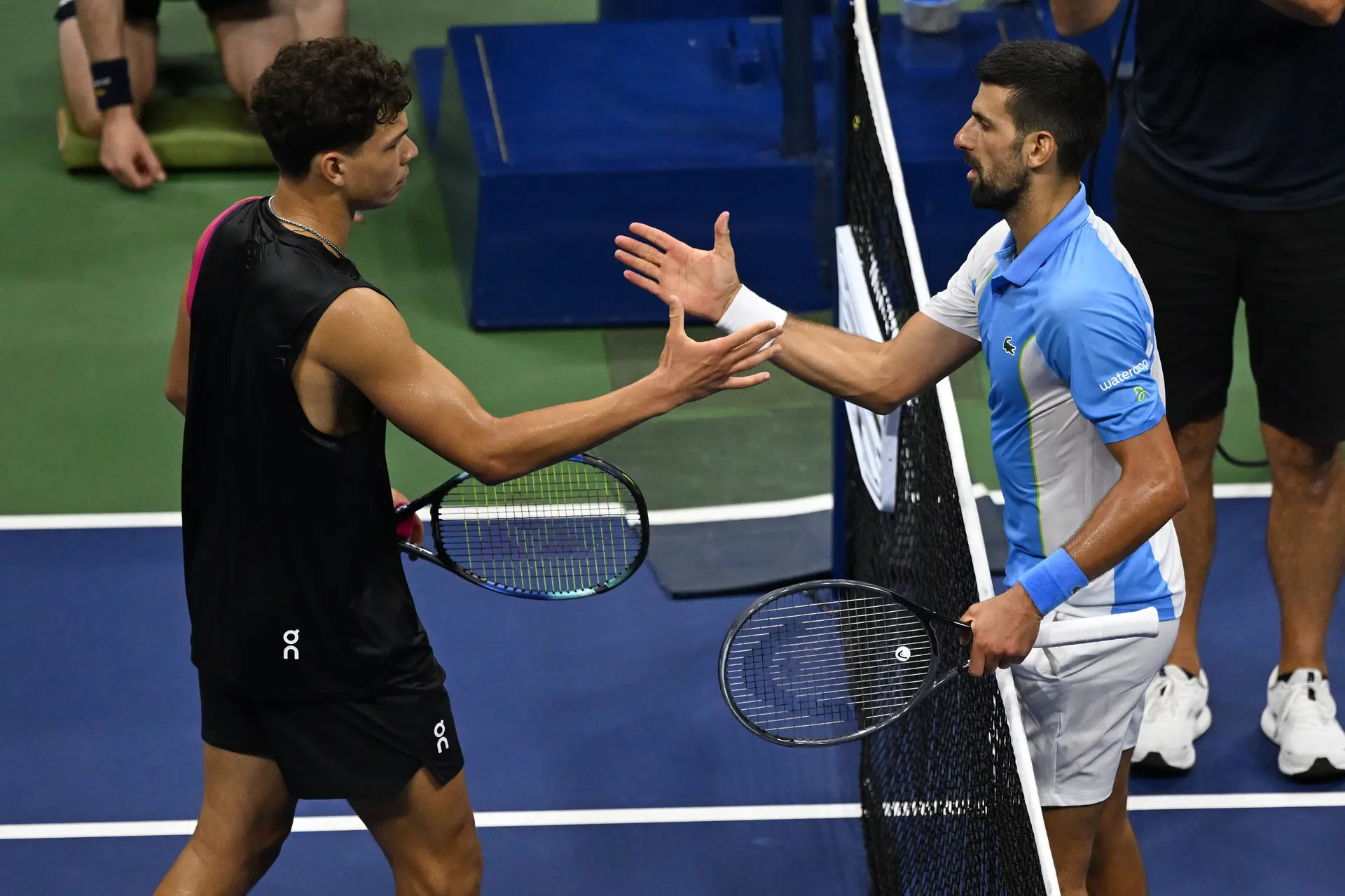 Ben Shelton afasta Novak Djokovic depois de criticar o seu comportamento no Open dos EUA: "Já disse o que tinha a dizer sobre o assunto, agora estamos na Austrália"