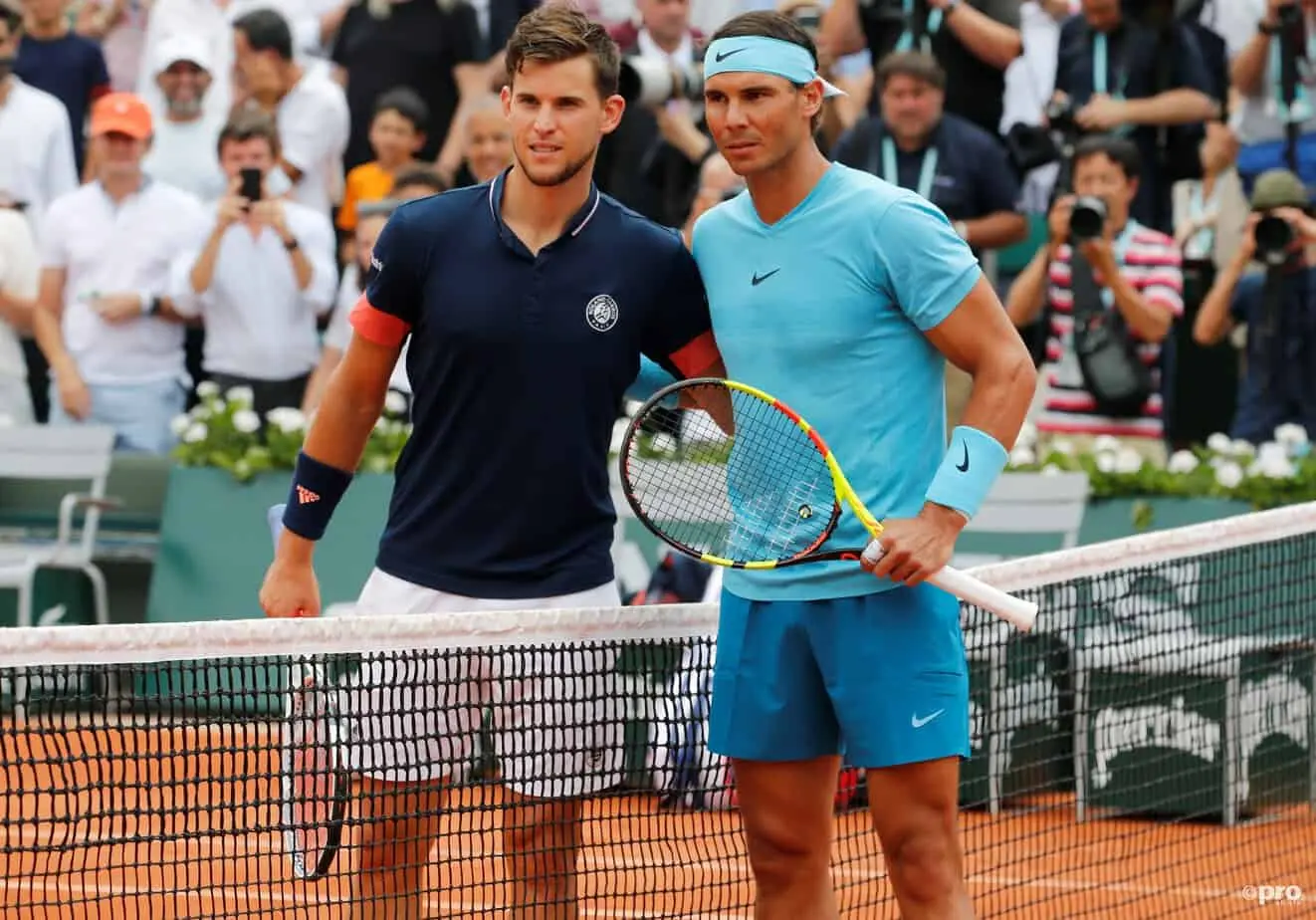 Rafael Nadal vê o futuro ressurgimento de Dominic Thiem após o confronto de Brisbane: "Não o estou a ver num ranking próximo dos 100"
