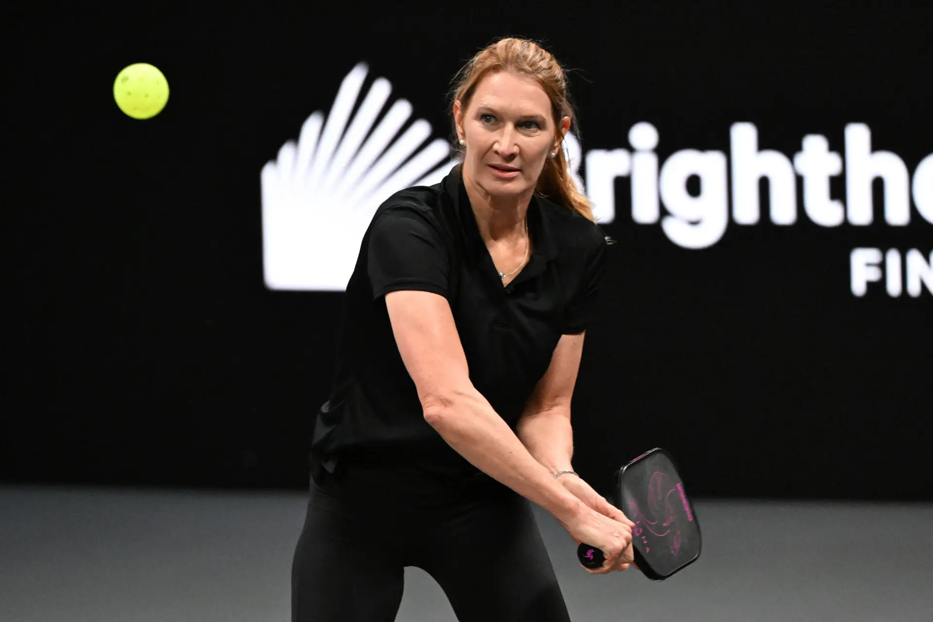 Steffi Graf deja a Andy Roddick "increíblemente" impresionado en el Pickleball Slam: "No me pongo así con mucha gente"