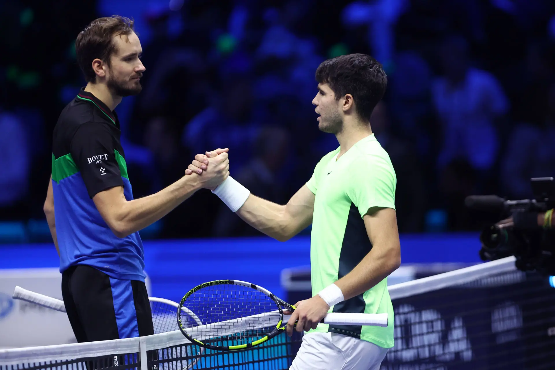 Daniil Medvedev nombra a Carlos Alcaraz como "el rival más duro" de su carrera