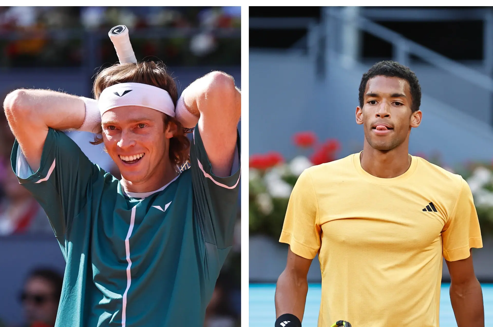 Fierce Andrey Rublev survives epic Doha thriller against Felix Auger-Aliassime to reach the final