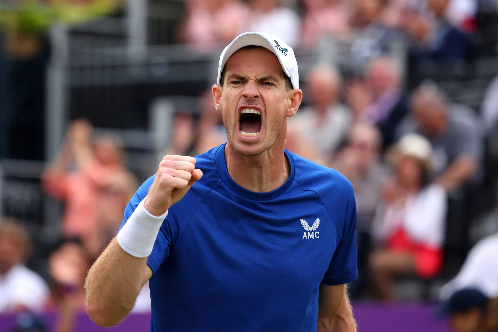 Andy Murray back on the grass, tries for last gasp Wimbledon attempt