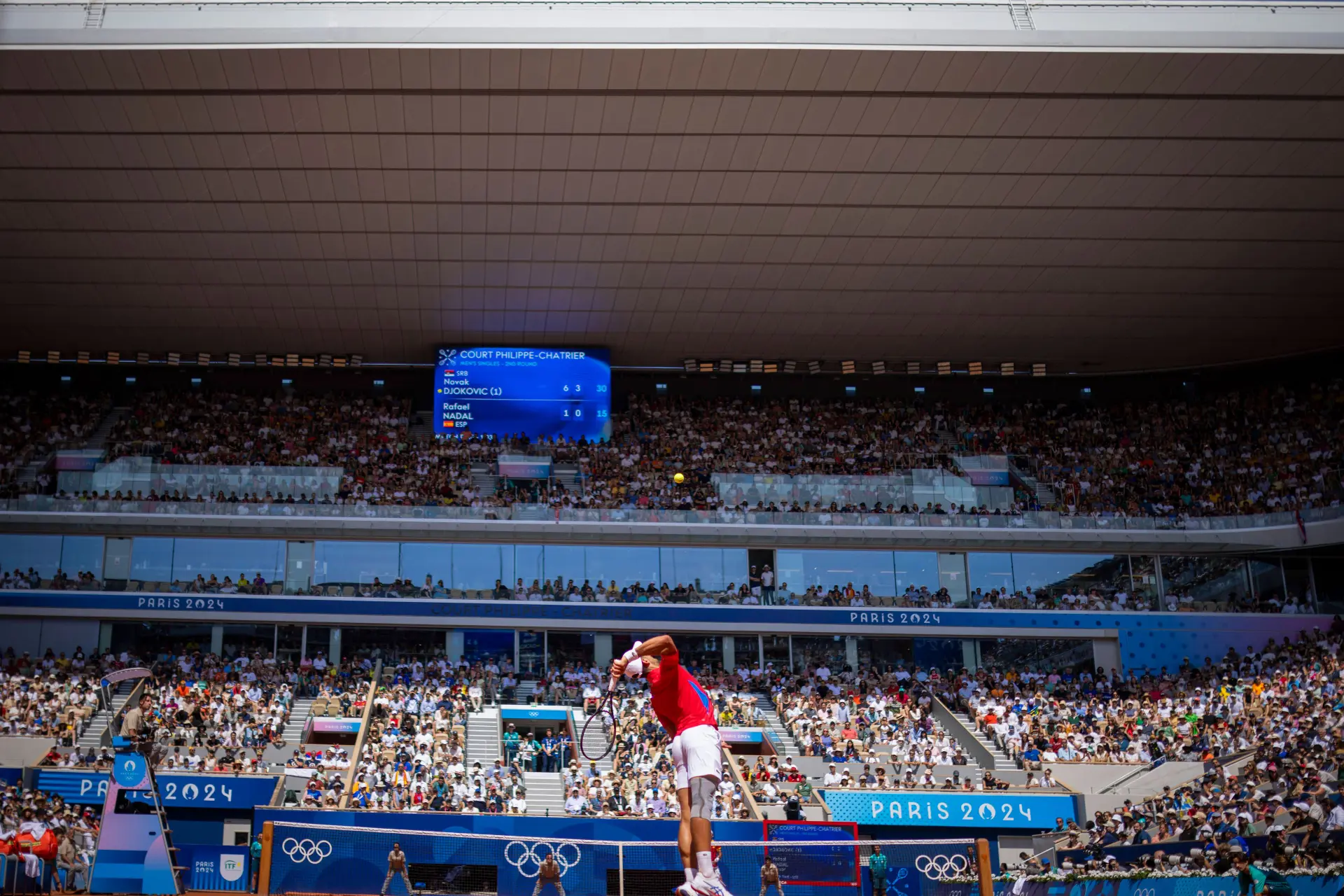 Horarios y previa de la 5ª jornada de los Juegos Olímpicos de París 2024 con el individuales de Alcaraz, el dobles con Nadal y Djokovic