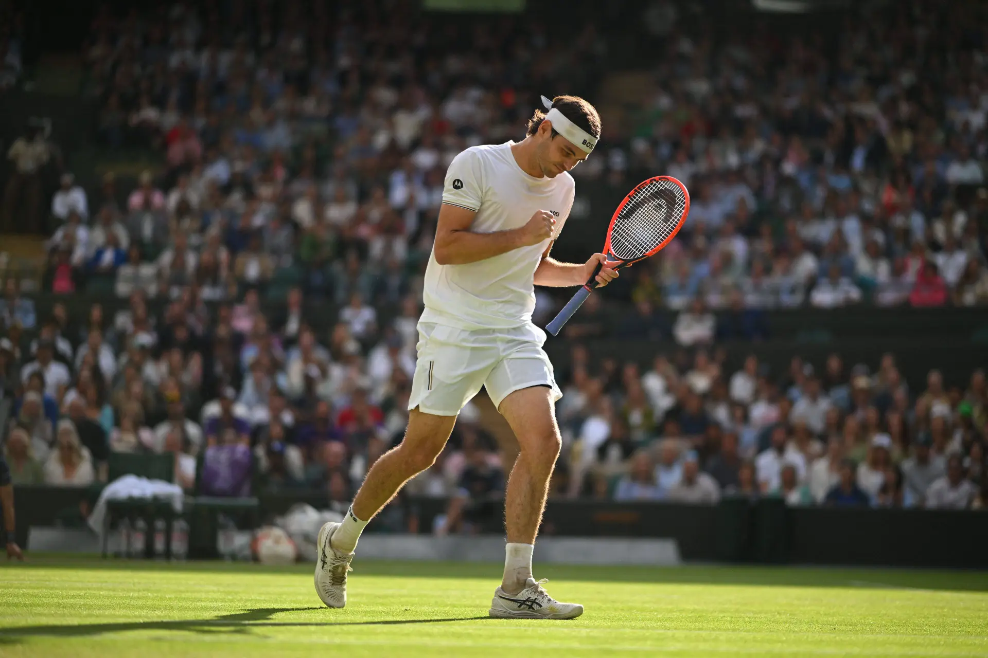 Electronic Line Calling malfunction during match between Taylor Fritz and Karen Khachanov blamed on ball boy by Wimbledon officials