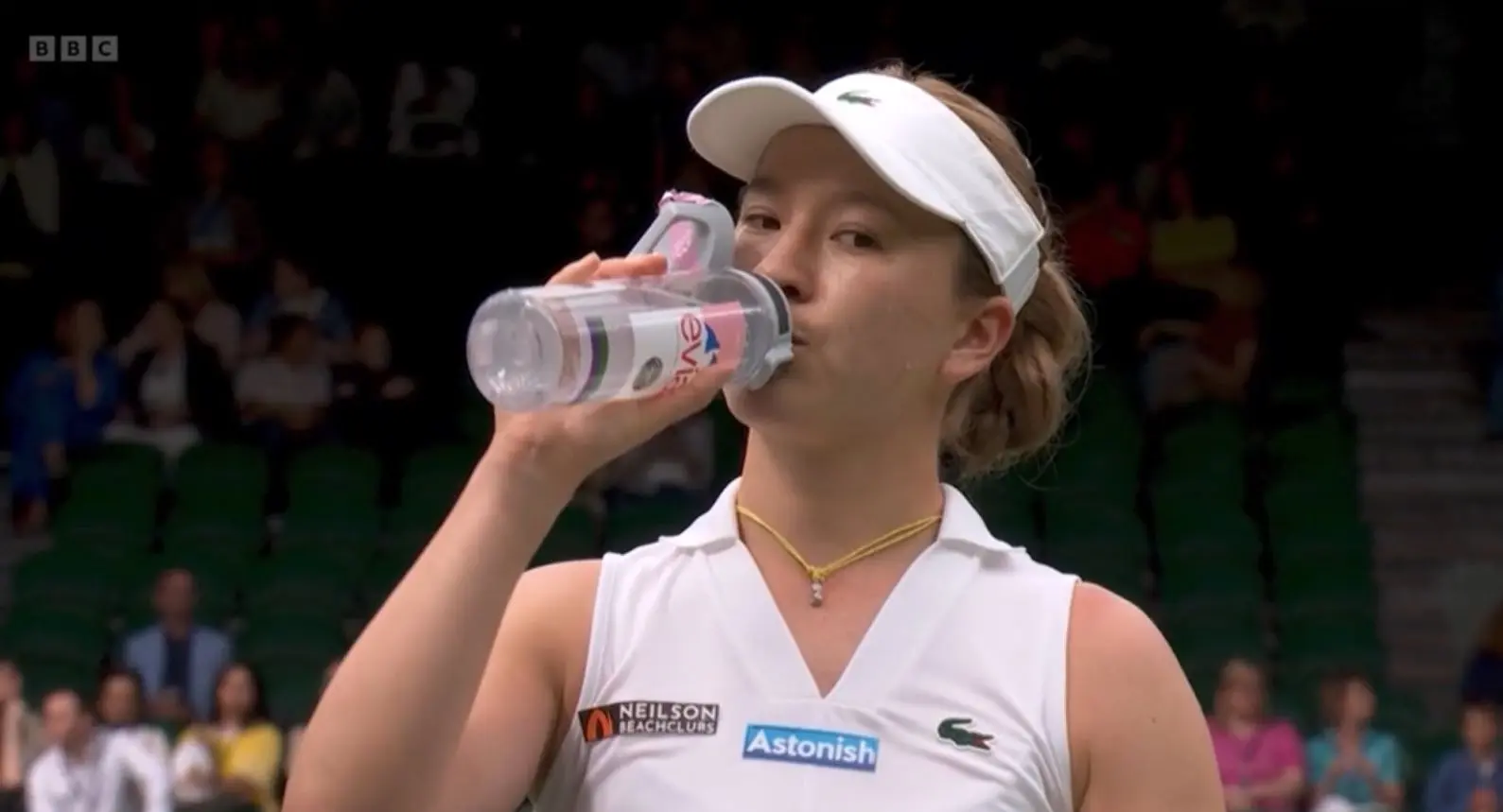 Intentional or not? Lulu Sun has 'Astonish' sponsorship front and centre after Emma Raducanu Judy Murray dig