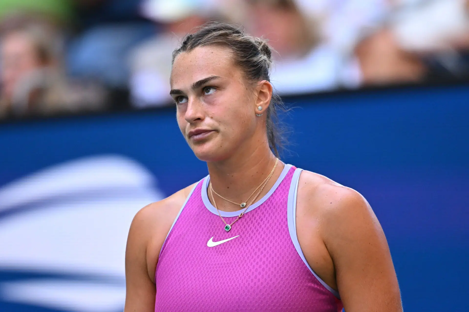 Aryna Sabalenka's slip of the tongue after beating Danielle Collins at Miami Open while drinking her own cocktails