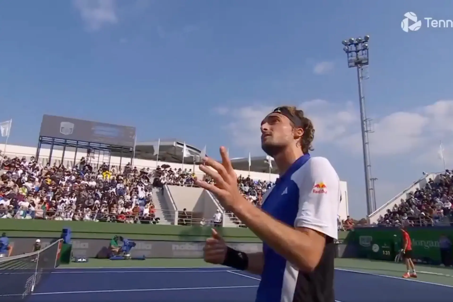 (VIDEO) "Sie haben noch nie in Ihrem Leben Tennis gespielt": Stefanos Tsitsipas schimpft zuletzt in Shanghai über den Schiedsrichter