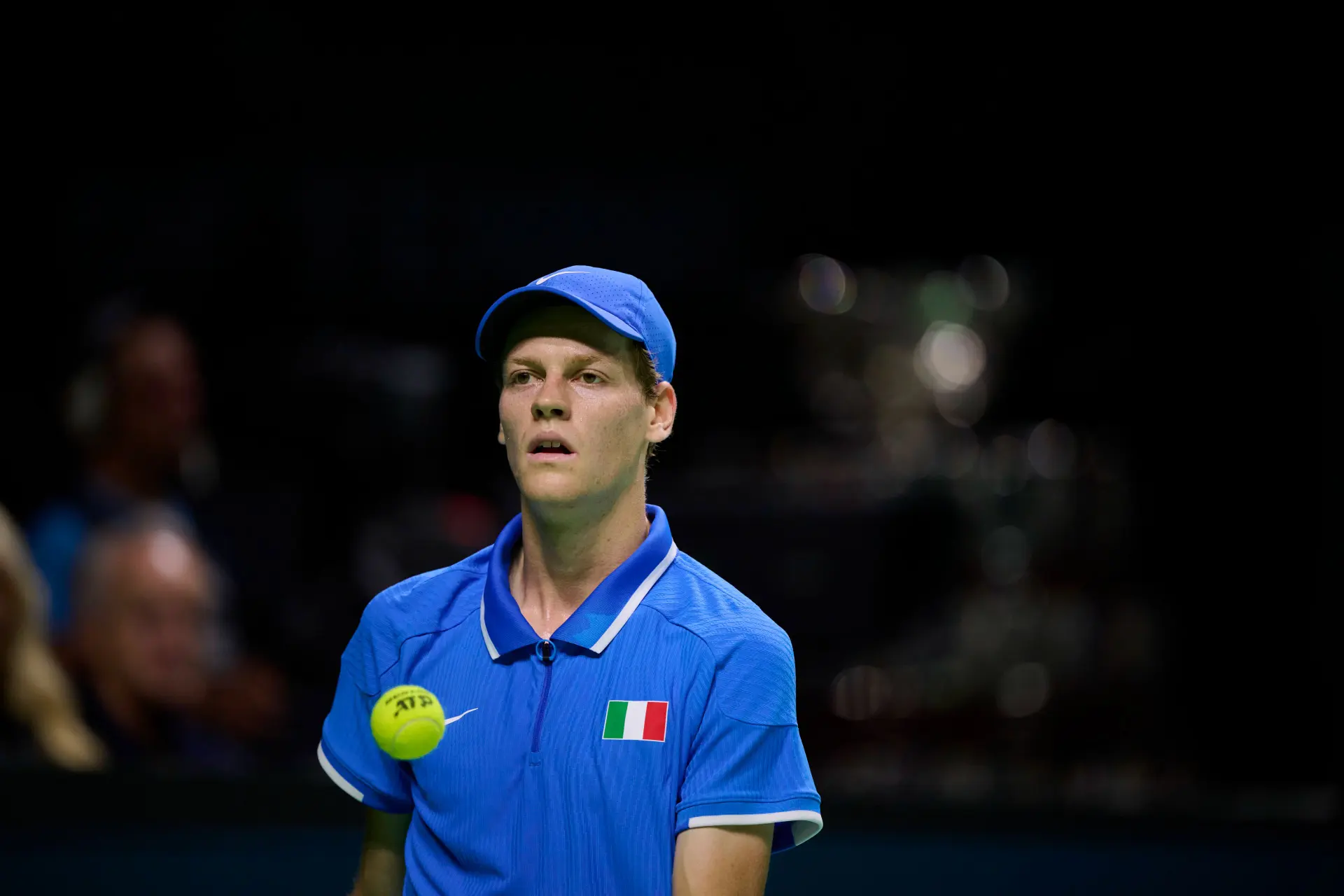 Jannik Sinner during 2024 Davis Cup