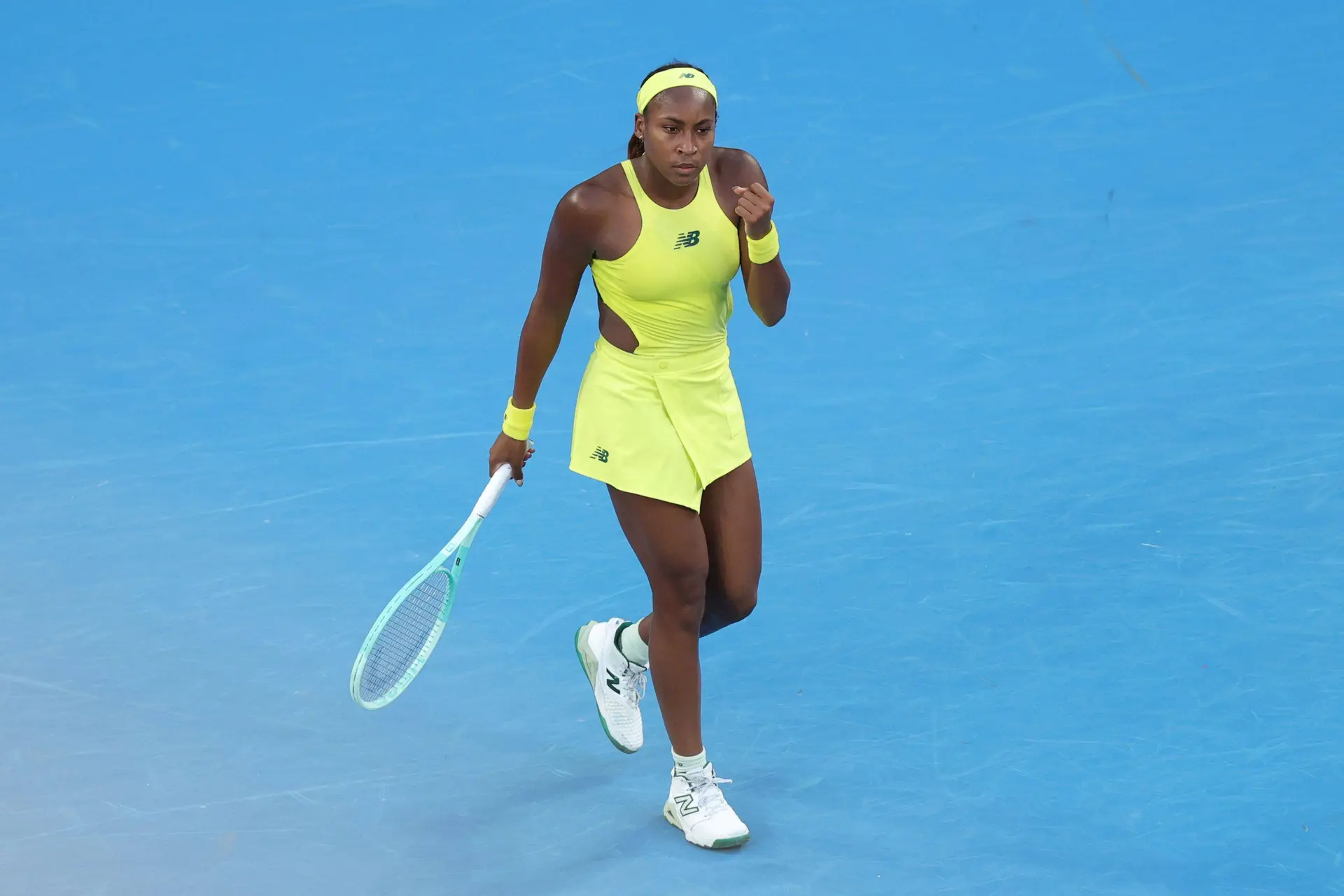Espectáculo tremendo de Coco Gauff ante el público del Open de Australia: "No sé cuándo callarme"
