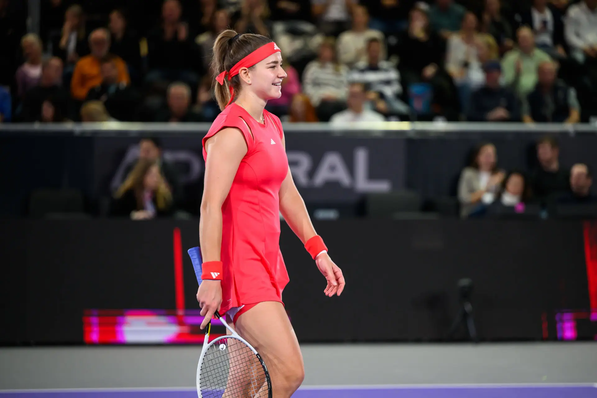 Battle-tested Karolina Muchova powers past Kostyuk's challenge at the US Open