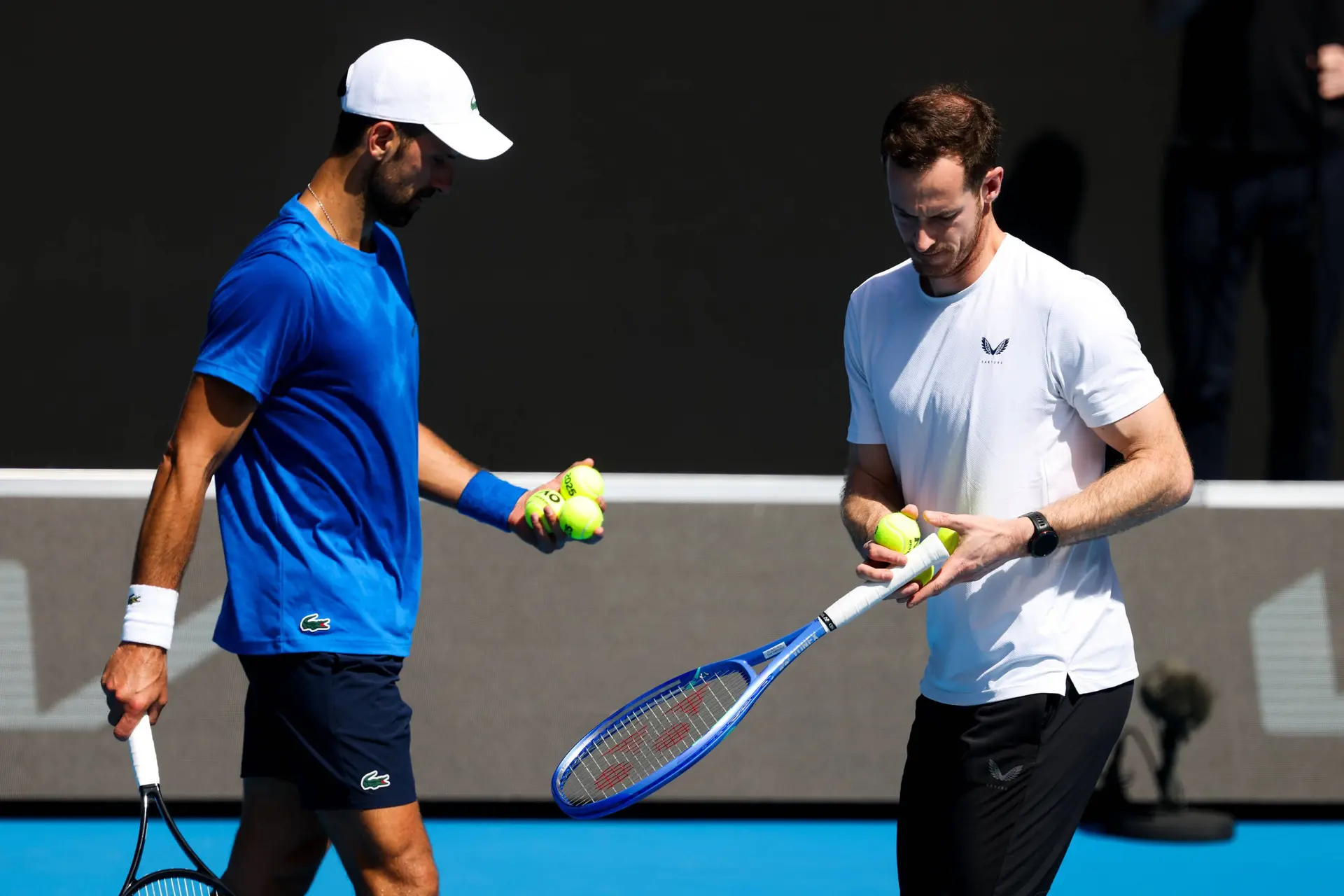 Novak Djokovic alaba la "dedicación" de su entrenador Andy Murray: "Nos entendemos muy bien"