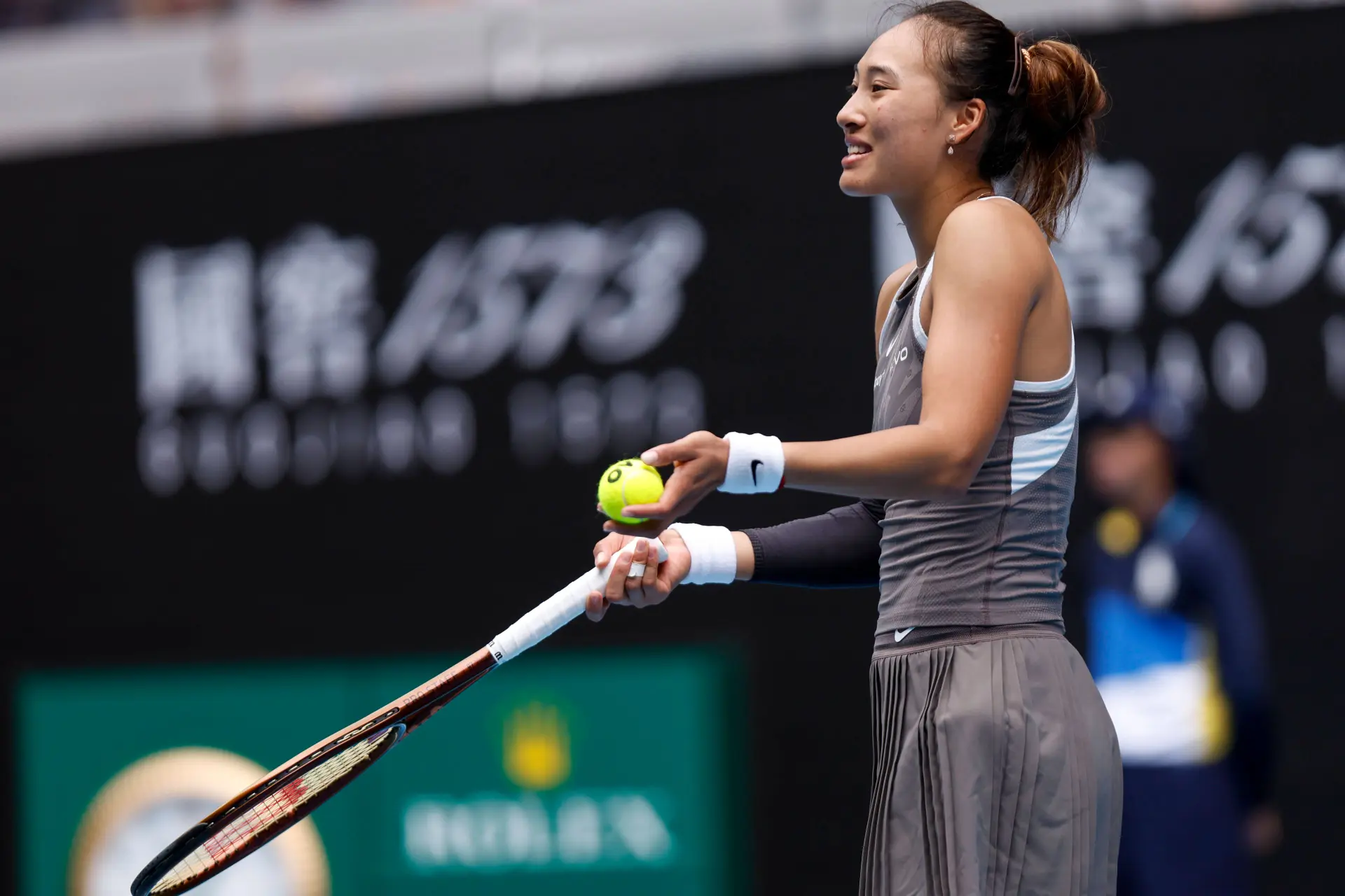 "It's the first time I have this situation": Zheng Qinwen admits 'distraction' after time violation call during Australian Open second-round defeat