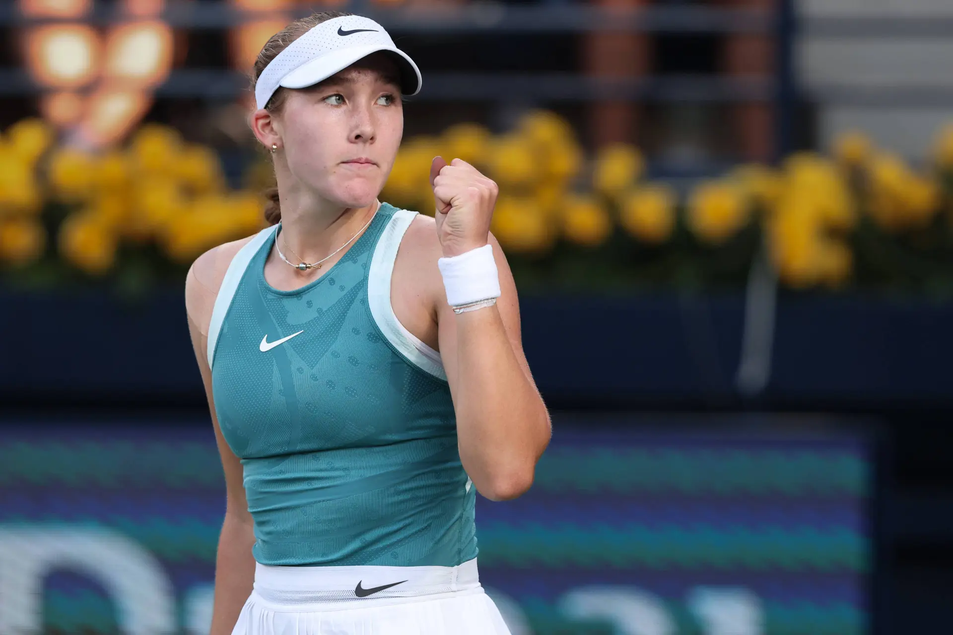 La muestro de respeto de Mirra Andreeva a Elina Svitolina tras eliminarla en Indian Wells