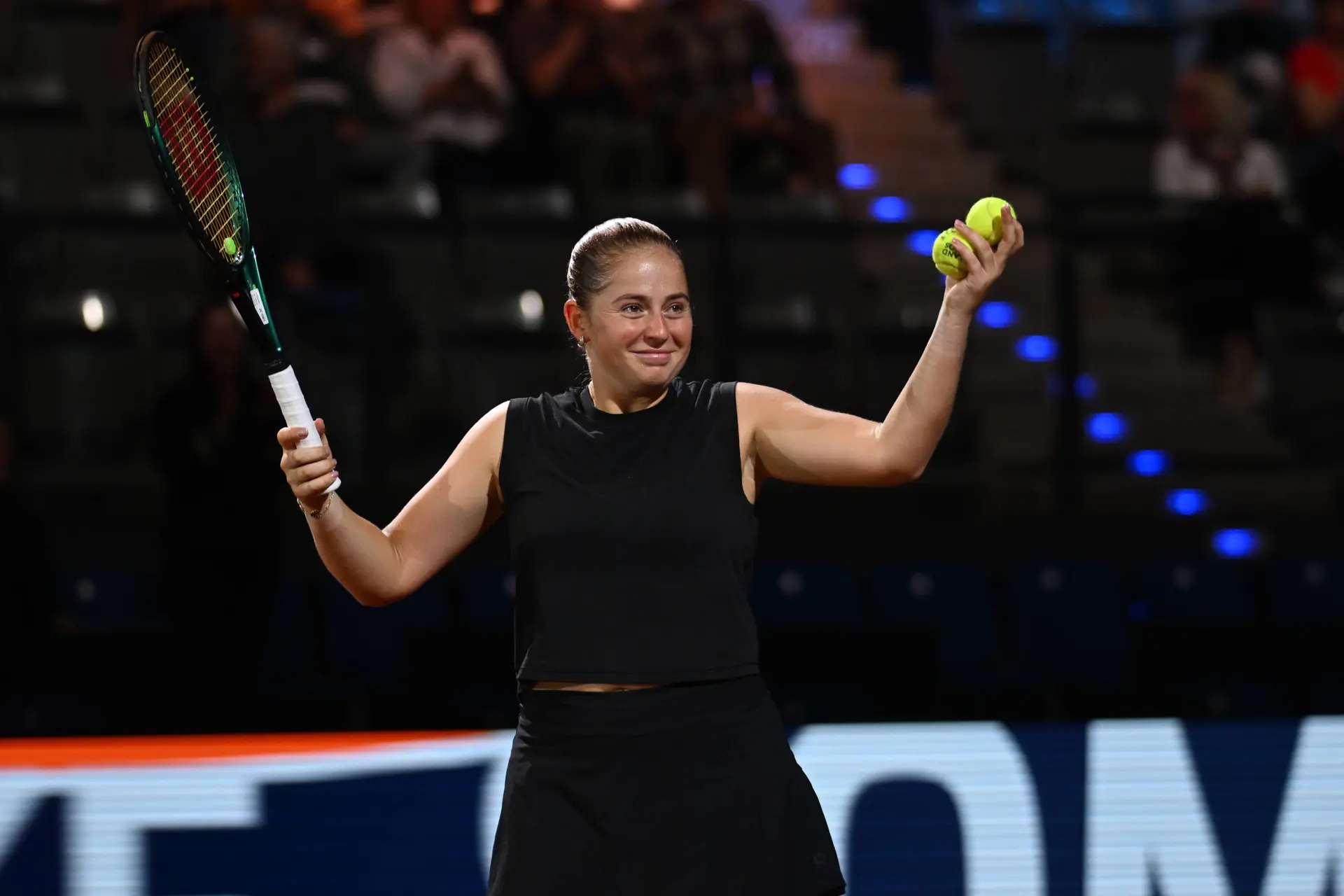 COLUMN: Jelena Ostapenko crosses the line in New York