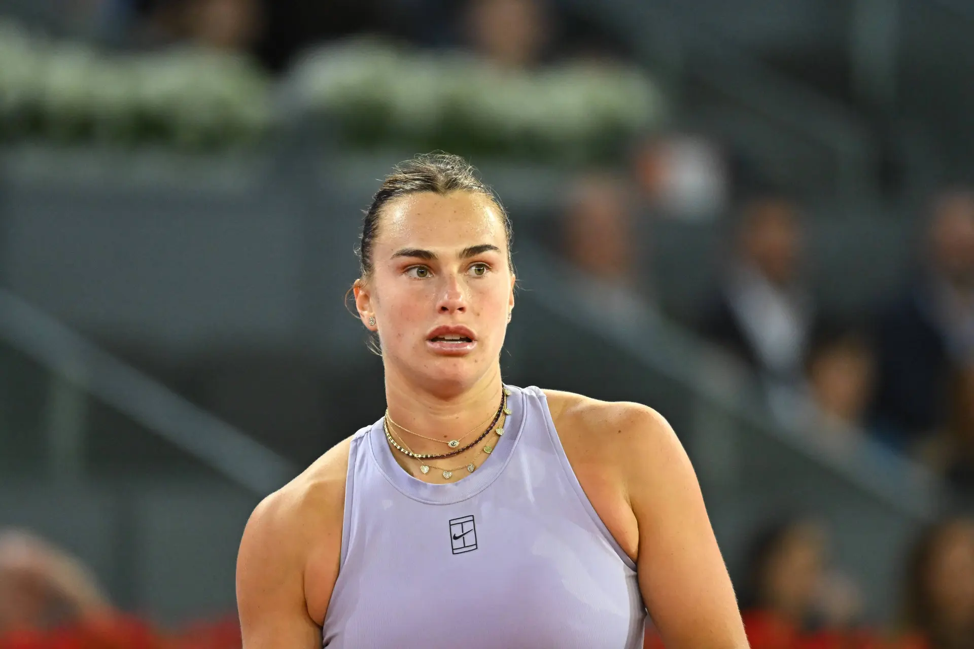 (VIDEO) "Shut the f**k up": Aryna Sabalenka receives obscenity violation after responding to heckler